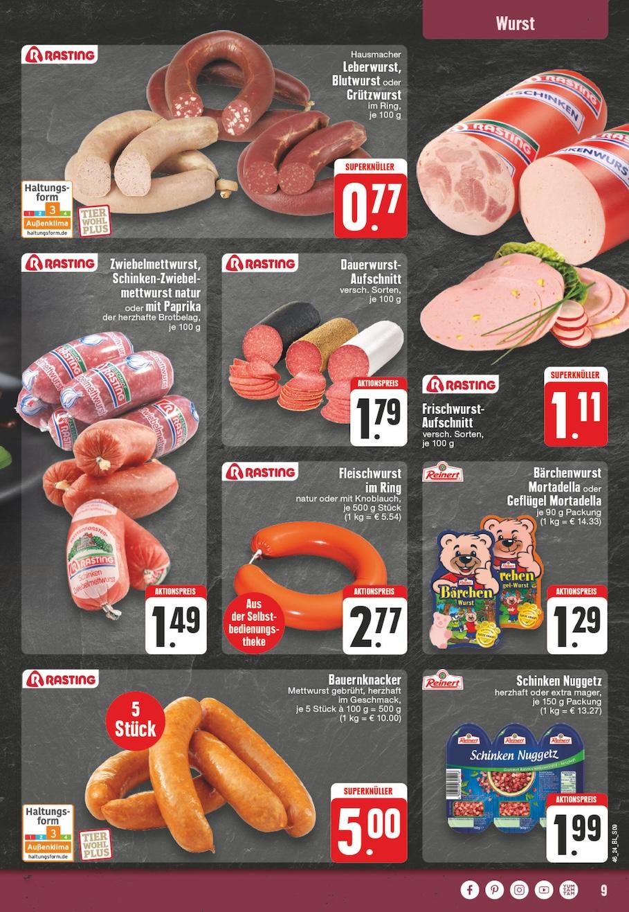 Edeka Prospekt ab Montag - Nordrhein - Westfalen Seite 9