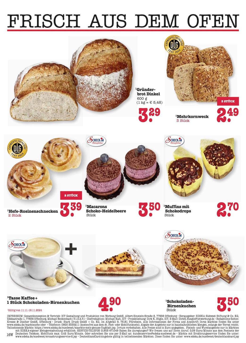 Edeka Prospekt ab Montag - Hessen Seite 16