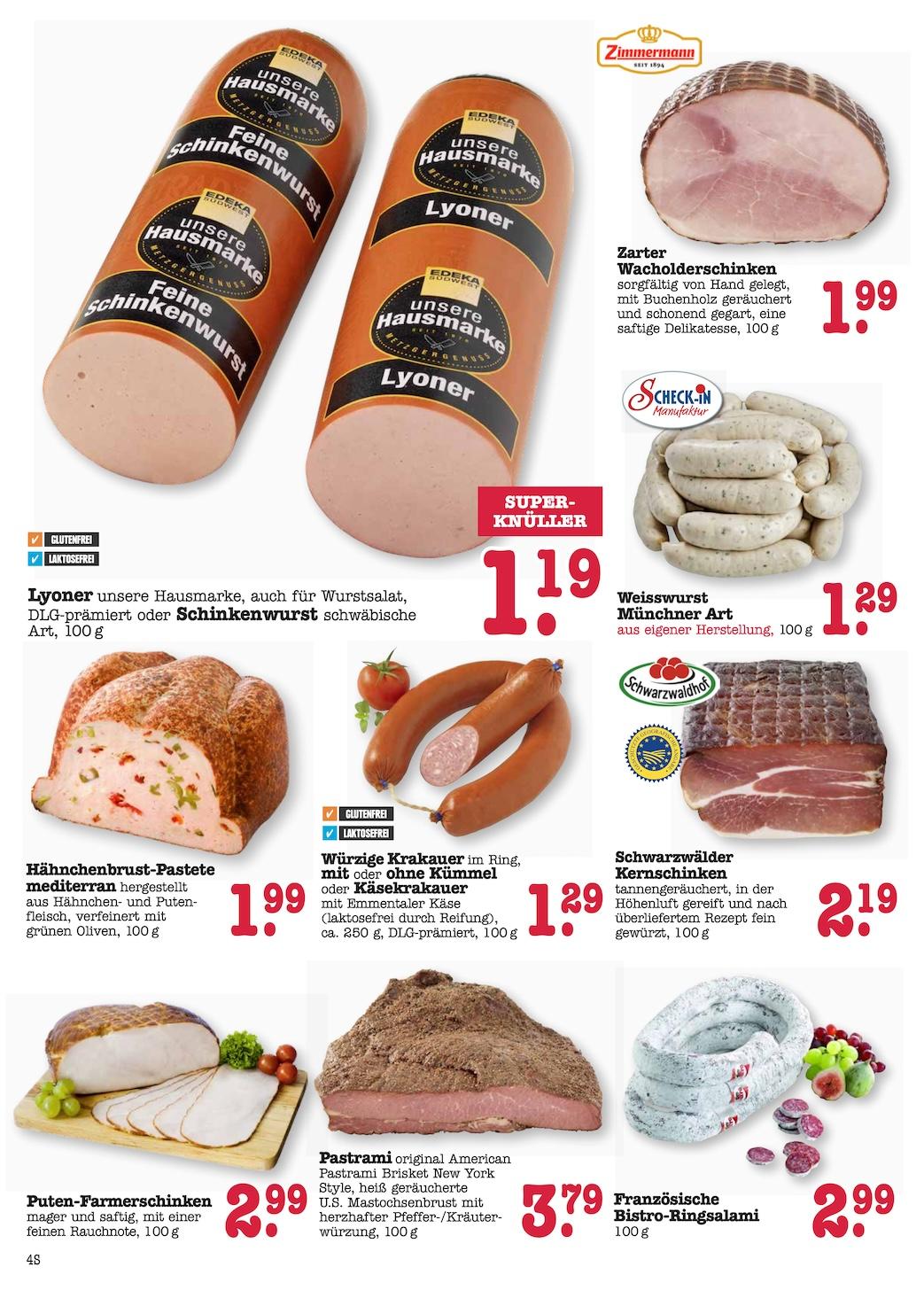 Edeka Prospekt ab Montag - Hessen Seite 4