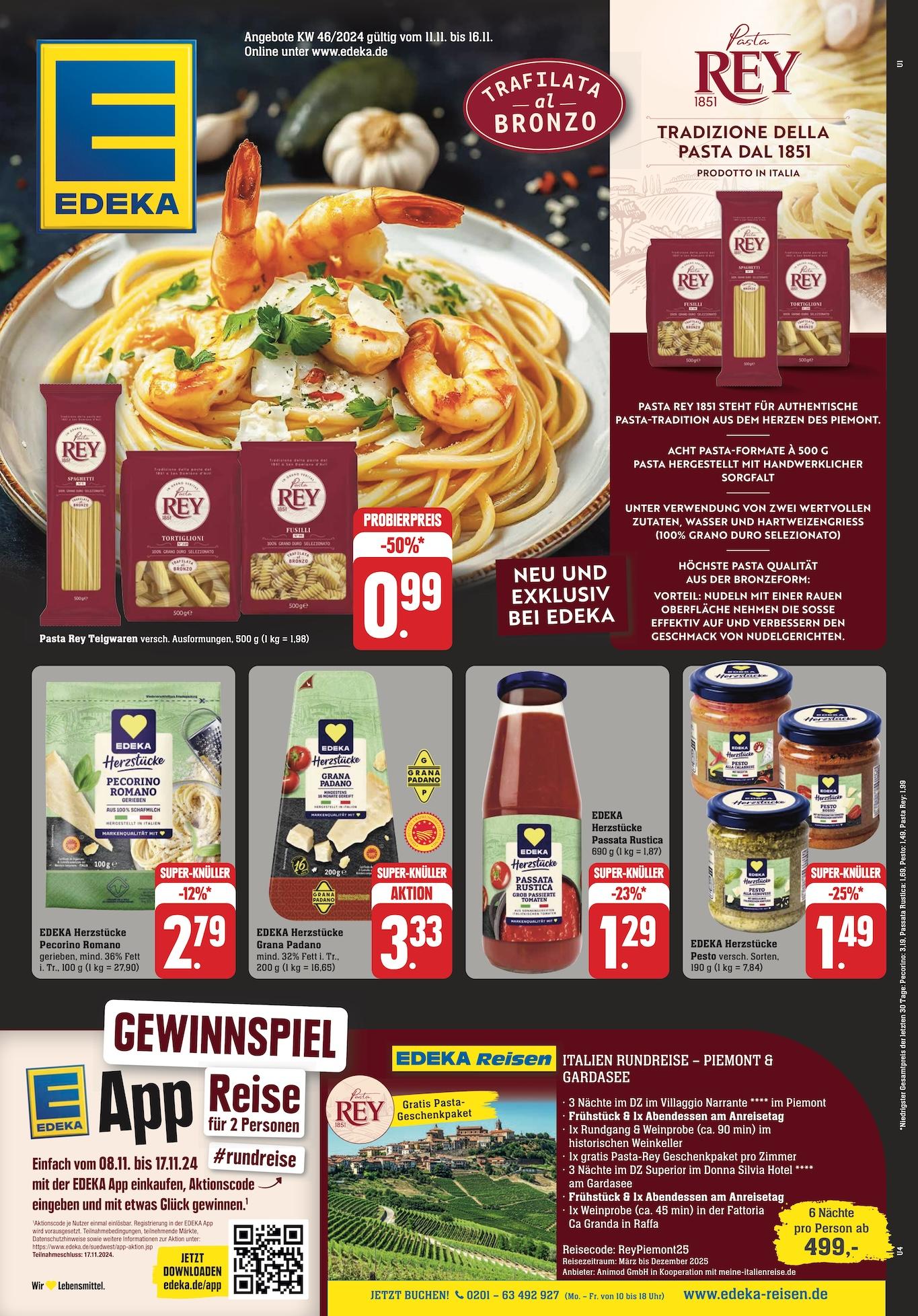 Edeka Prospekt ab Montag - Rheinland - Pfalz Seite 1