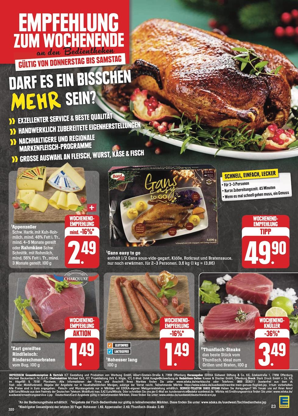 Edeka Prospekt ab Montag - Rheinland - Pfalz Seite 31