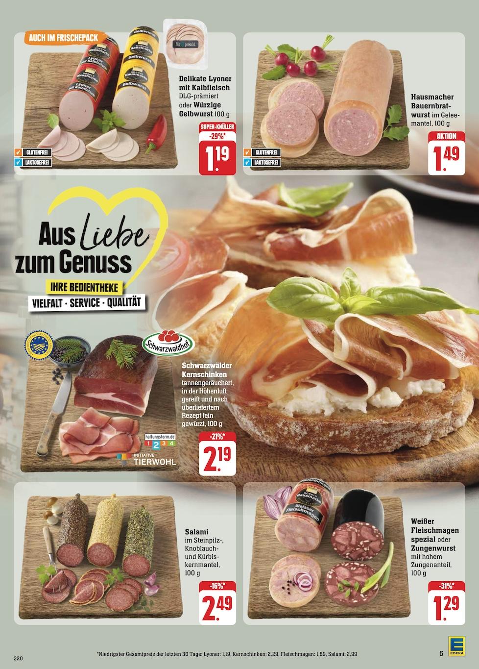 Edeka Prospekt ab Montag - Rheinland - Pfalz Seite 9