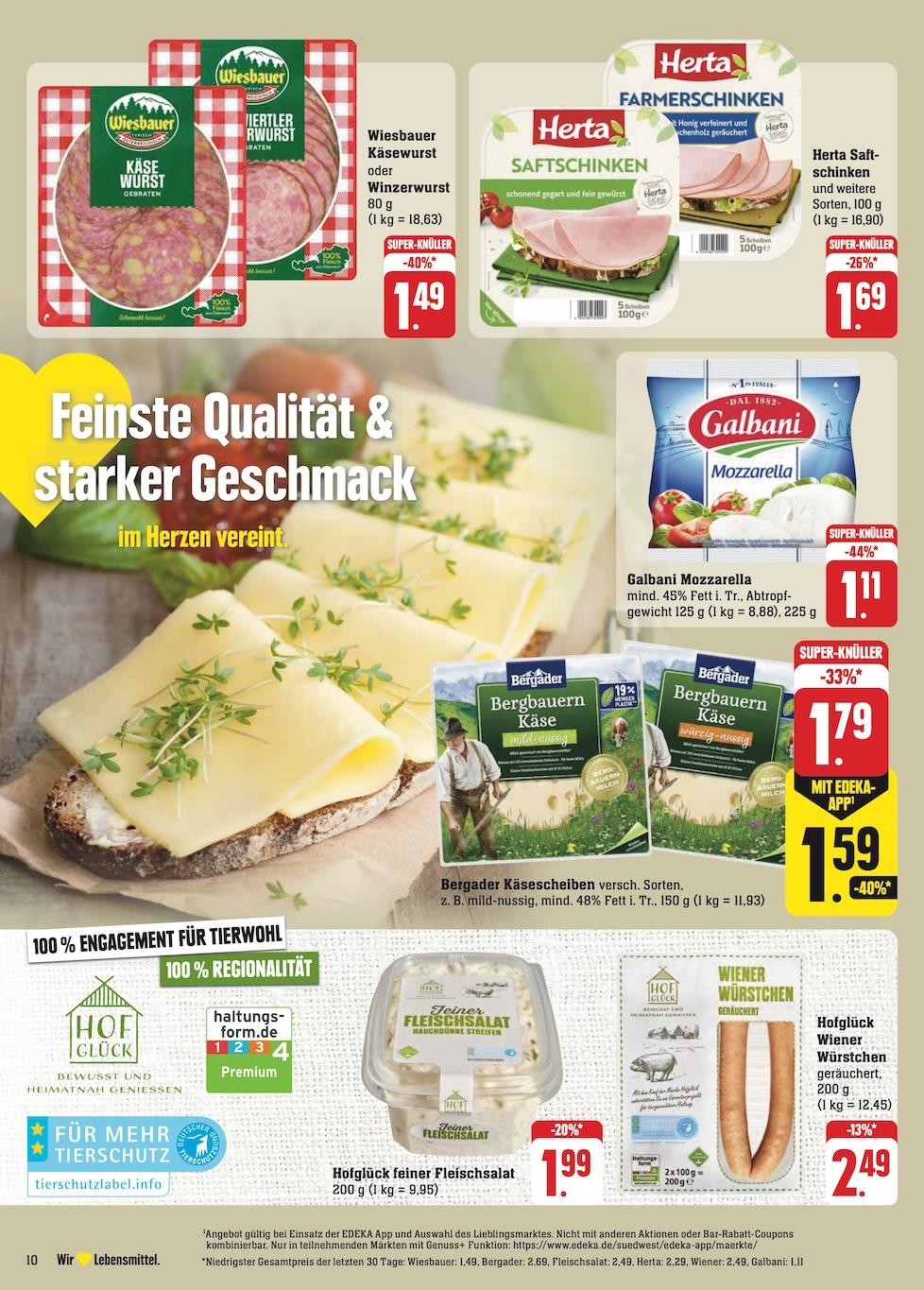 Edeka Prospekt ab Montag - Baden - Württemberg Seite 16