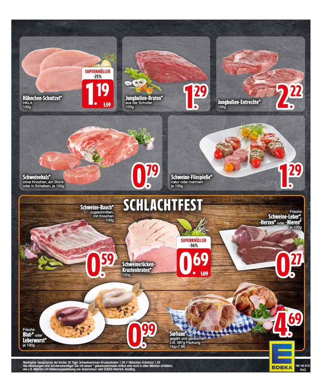 Edeka Prospekt ab Montag - Bayern Süd Seite 17