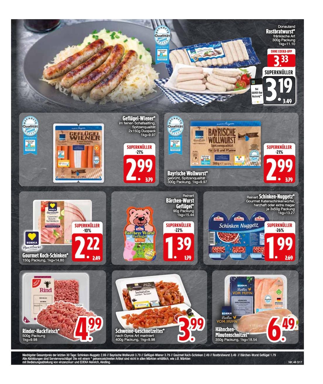 Edeka Prospekt ab Montag - Bayern Süd Seite 19