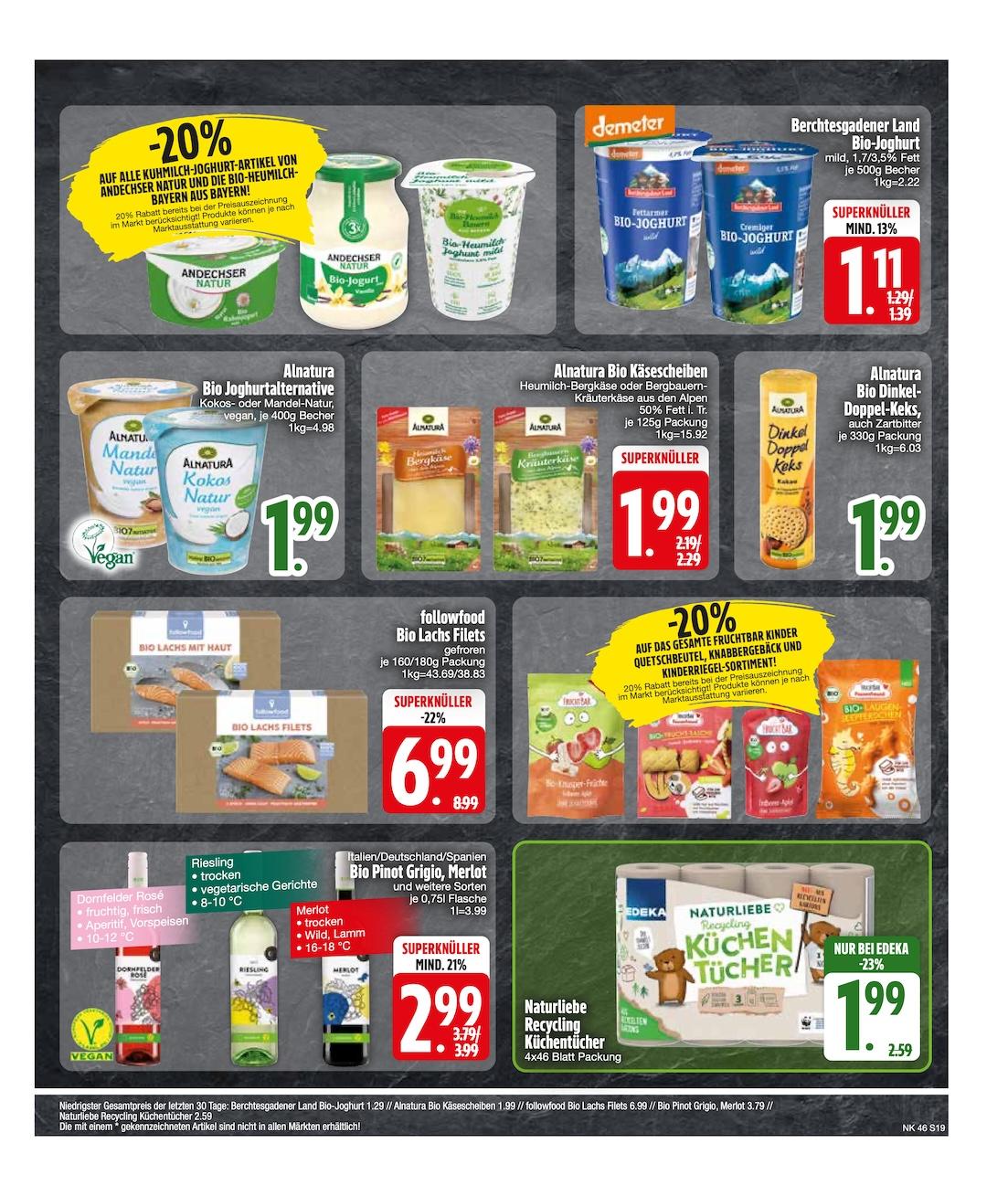 Edeka Prospekt ab Montag - Bayern Süd Seite 21