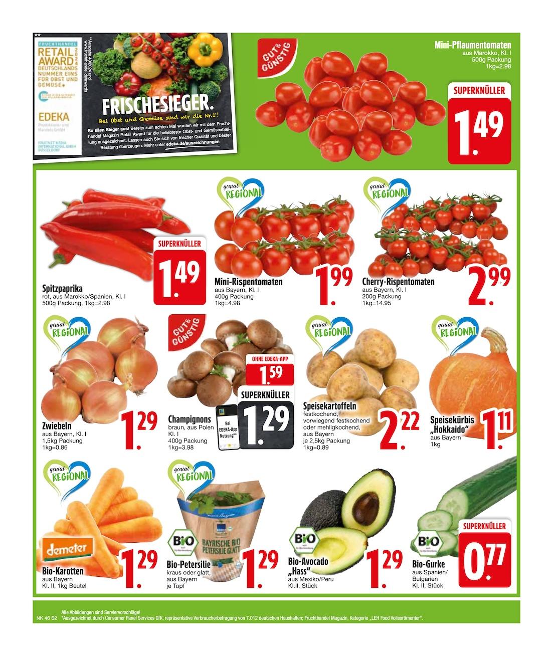 Edeka Prospekt ab Montag - Bayern Süd Seite 4
