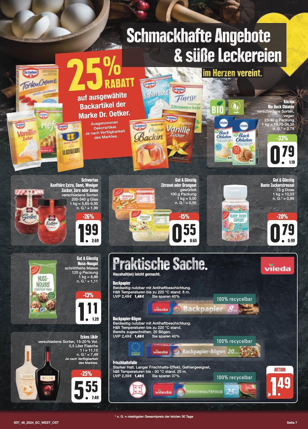 Edeka Prospekt ab Montag - Bayern Nord Seite 7