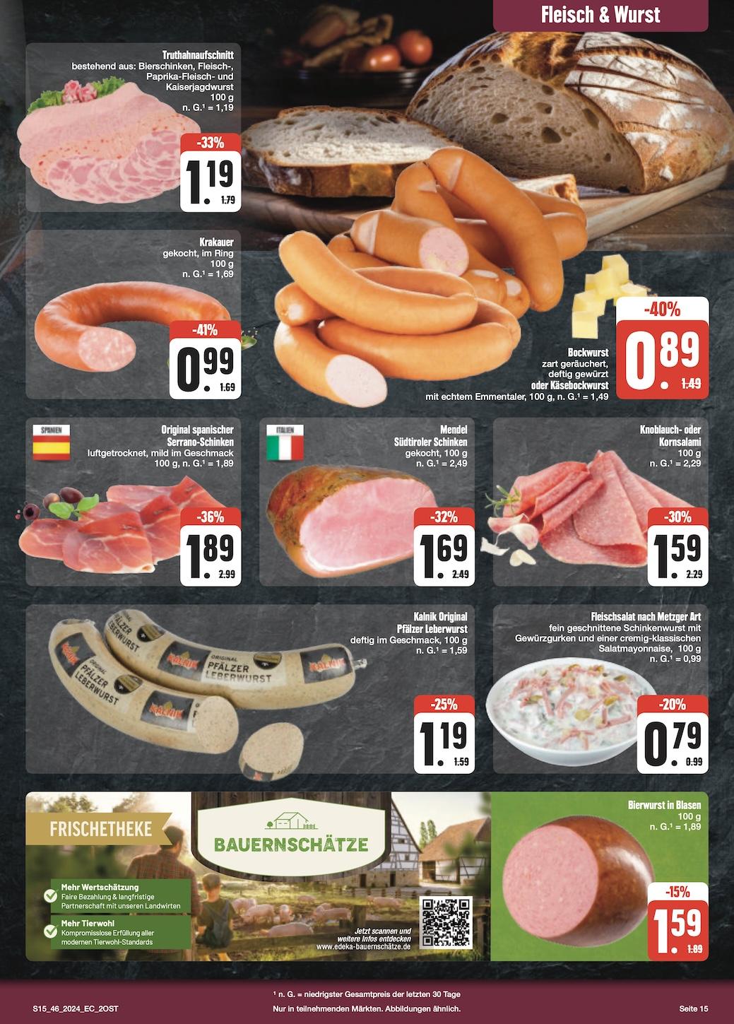 Edeka Prospekt ab Montag - Sachsen Seite 15