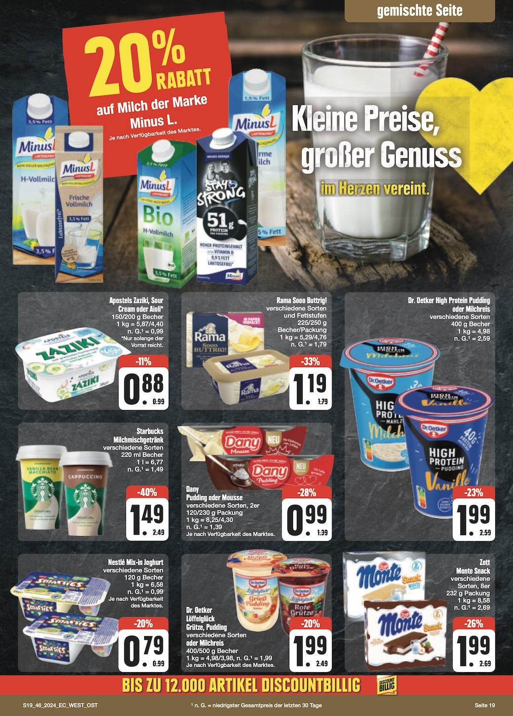 Edeka Prospekt ab Montag - Sachsen Seite 19