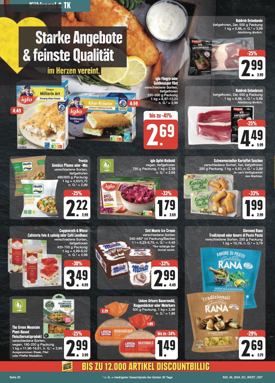 Edeka Prospekt ab Montag - Sachsen Seite 20