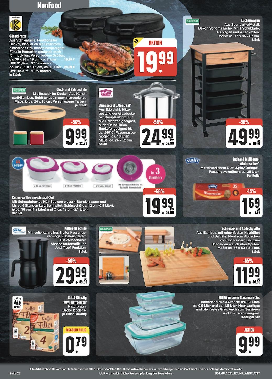 Edeka Prospekt ab Montag - Sachsen Seite 26