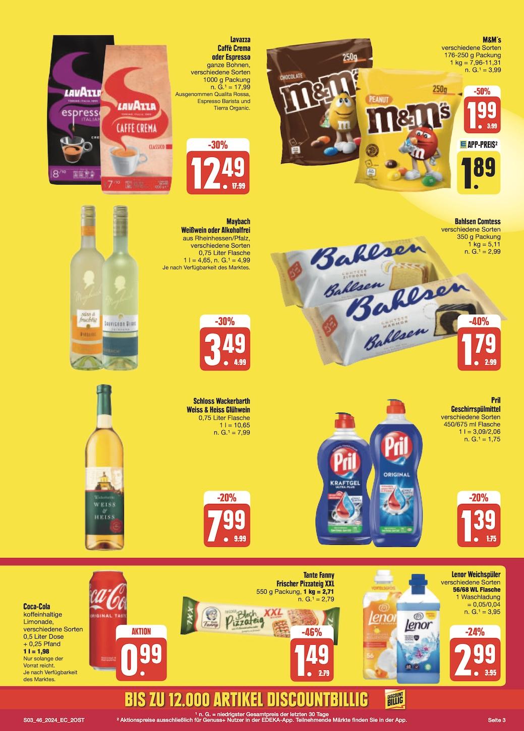 Edeka Prospekt ab Montag - Sachsen Seite 3