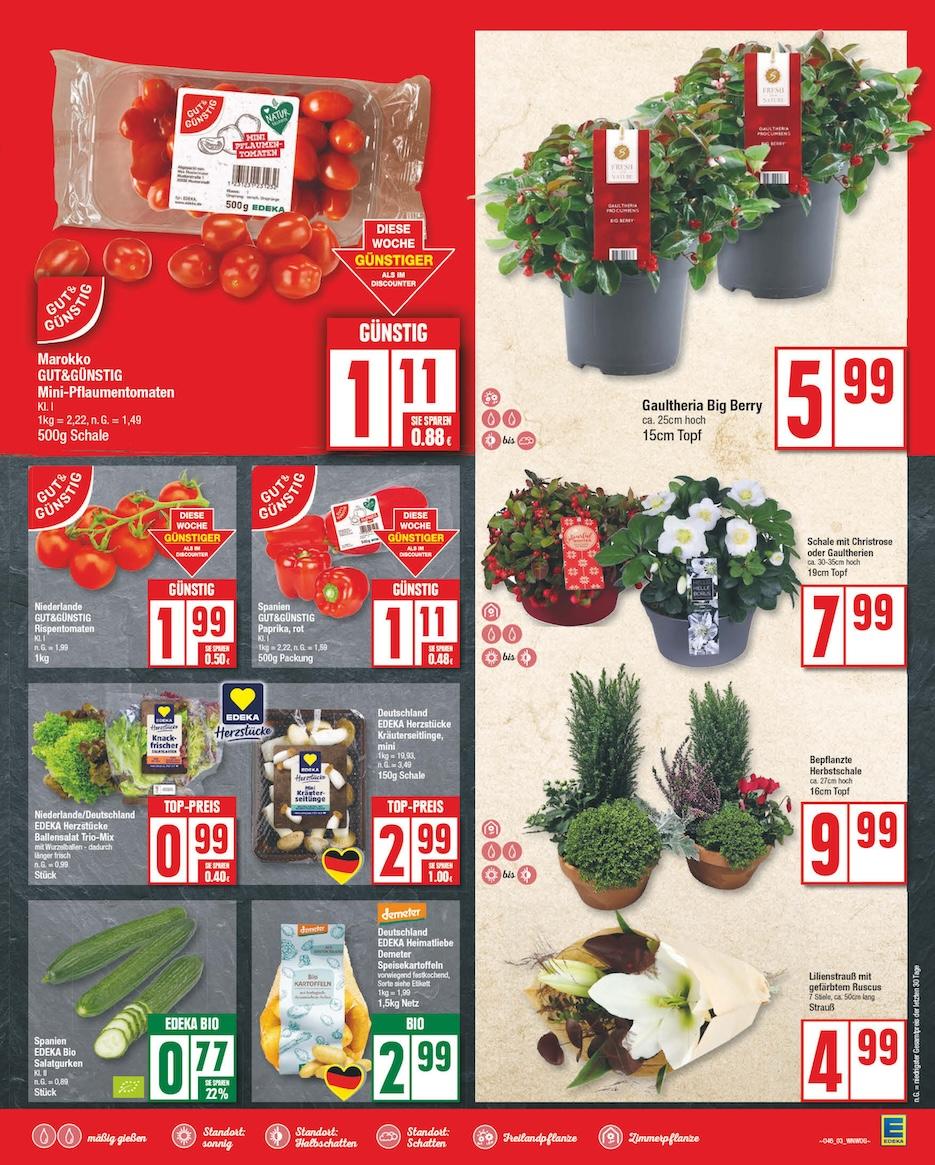 Edeka Prospekt ab Montag - Berlin Seite 3