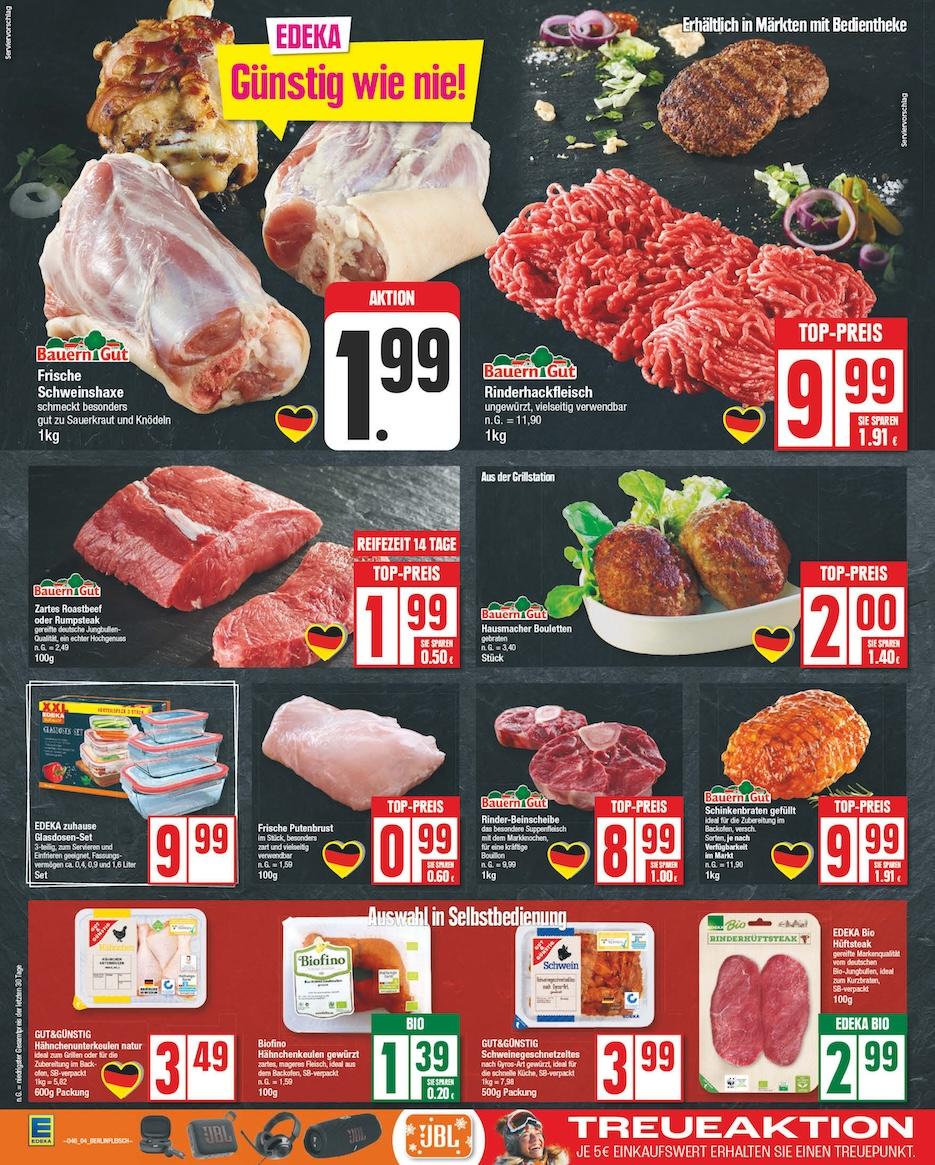 Edeka Prospekt ab Montag - Berlin Seite 4
