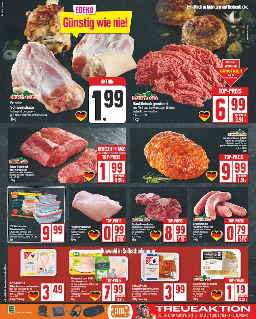 Edeka Prospekt ab Montag - Sachsen-Anhalt Seite 4