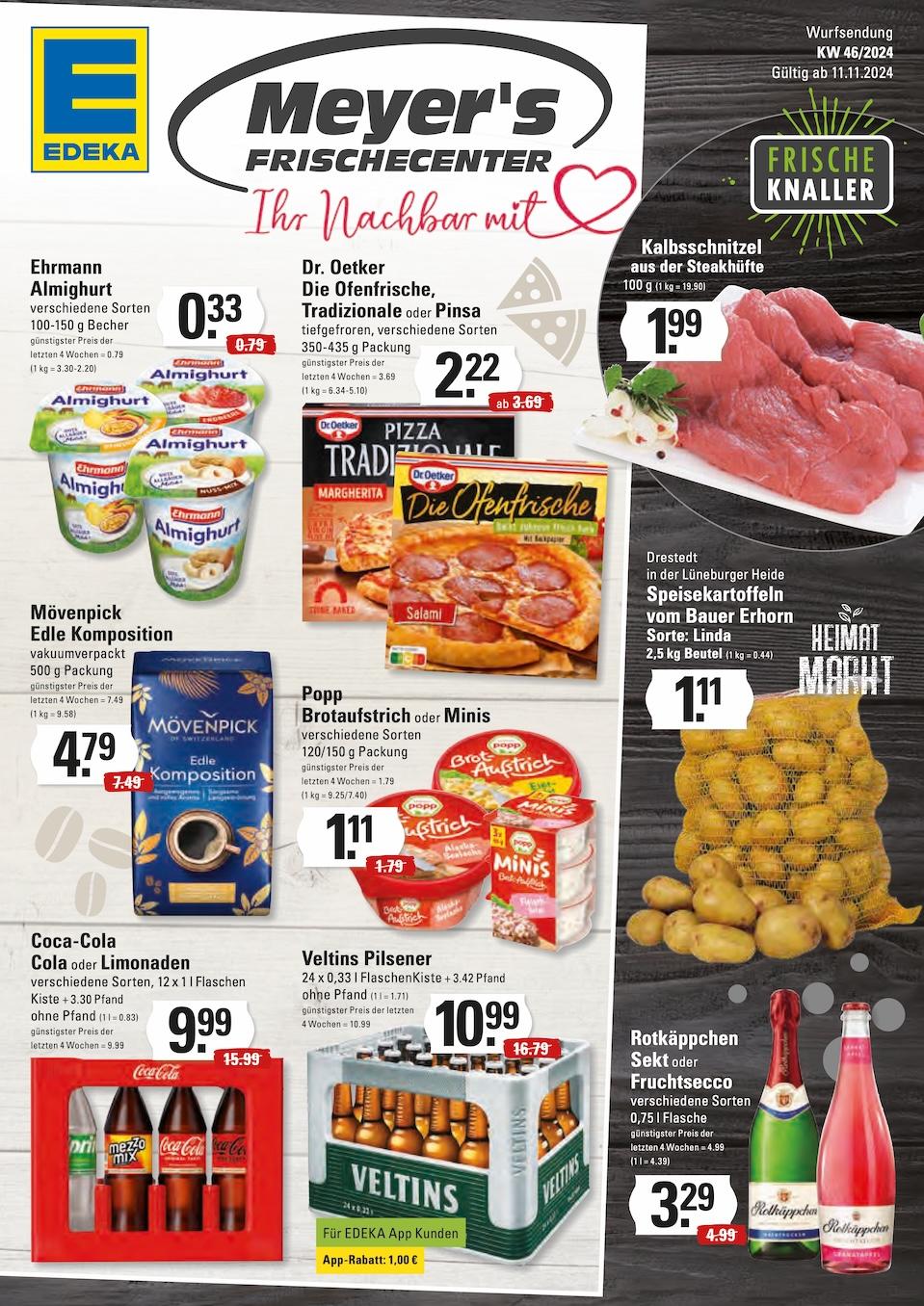 Edeka Prospekt ab Montag - Hamburg Seite 1