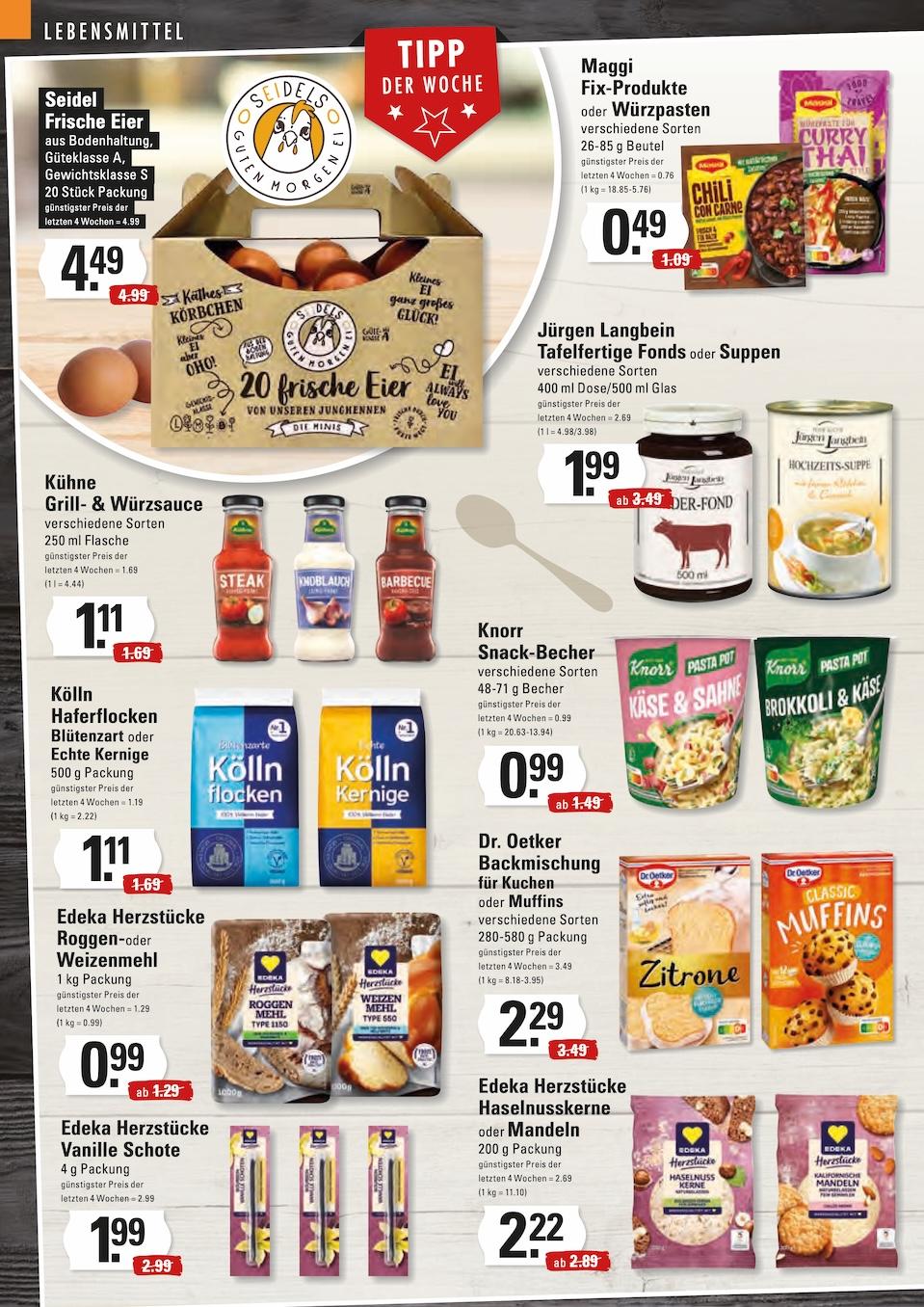 Edeka Prospekt ab Montag - Hamburg Seite 12