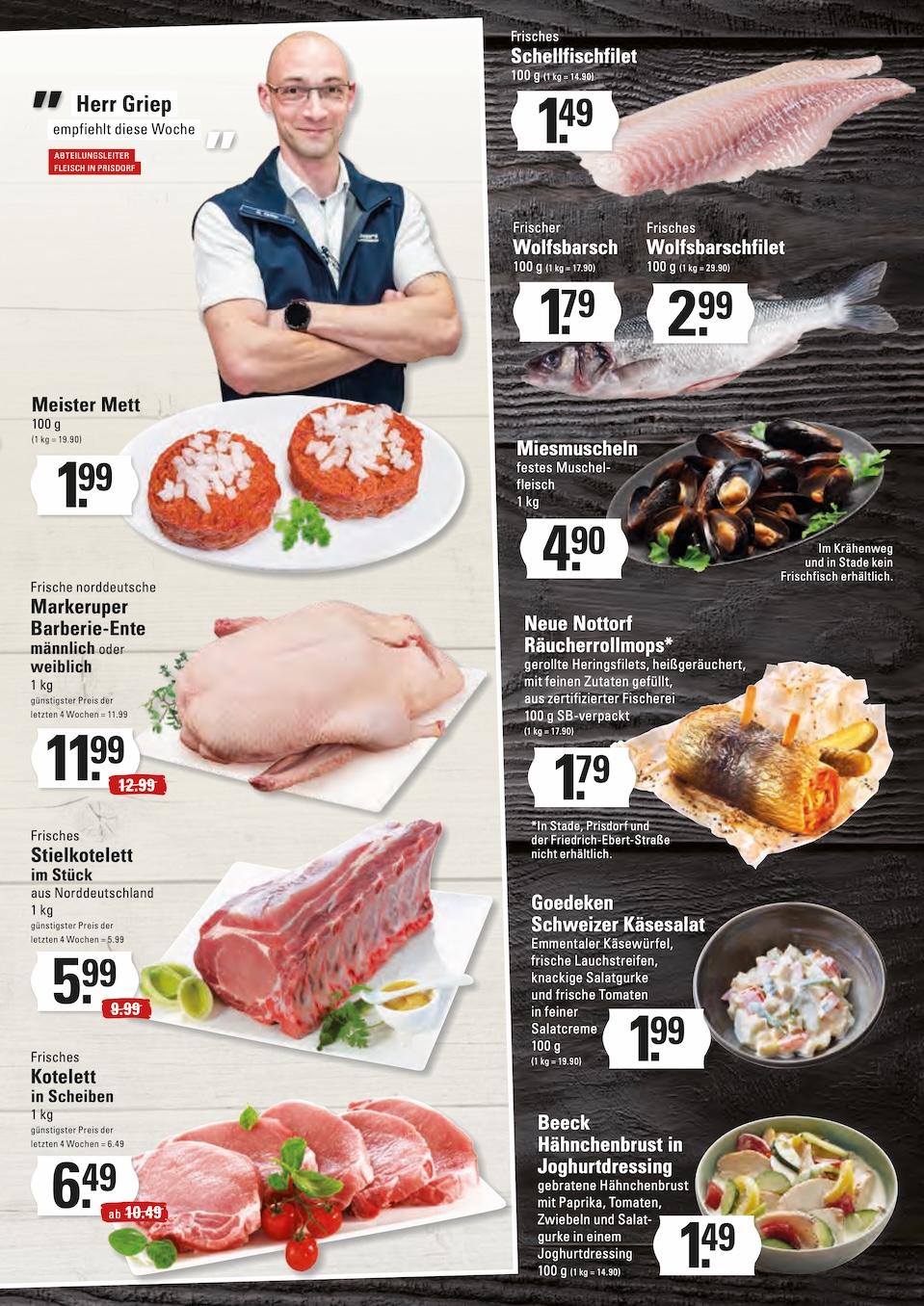 Edeka Prospekt ab Montag - Hamburg Seite 3