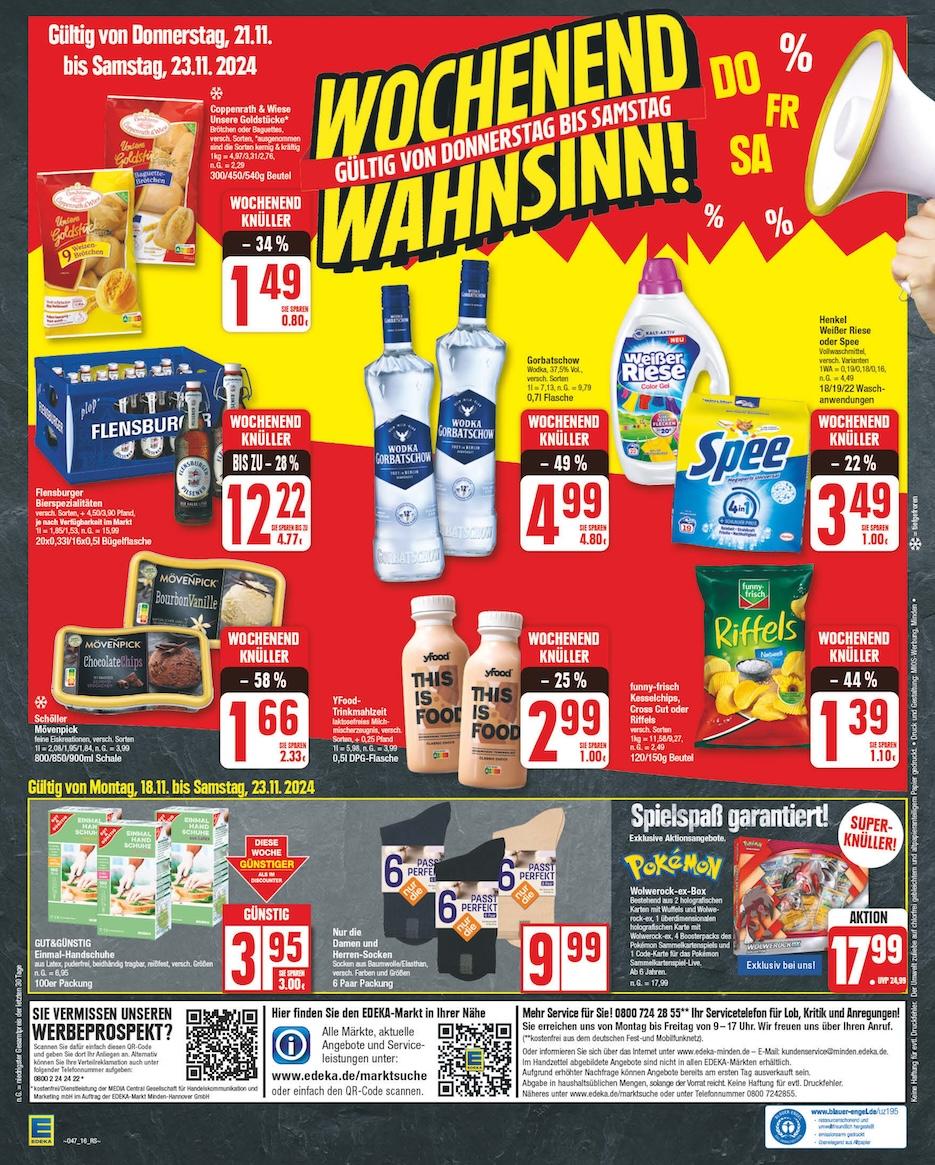 Edeka Prospekt ab Montag - Niedersachsen Seite 16