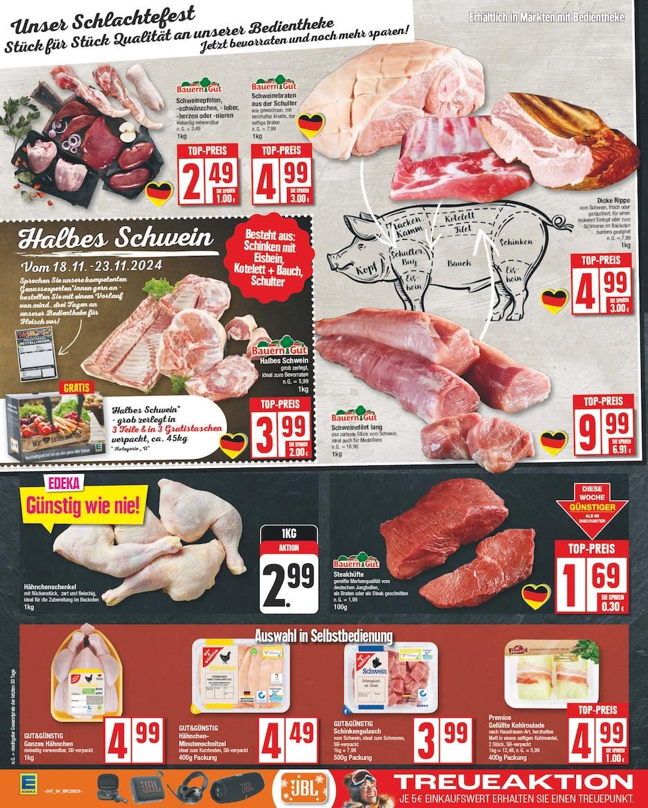 Edeka Prospekt ab Montag - Niedersachsen Seite 4