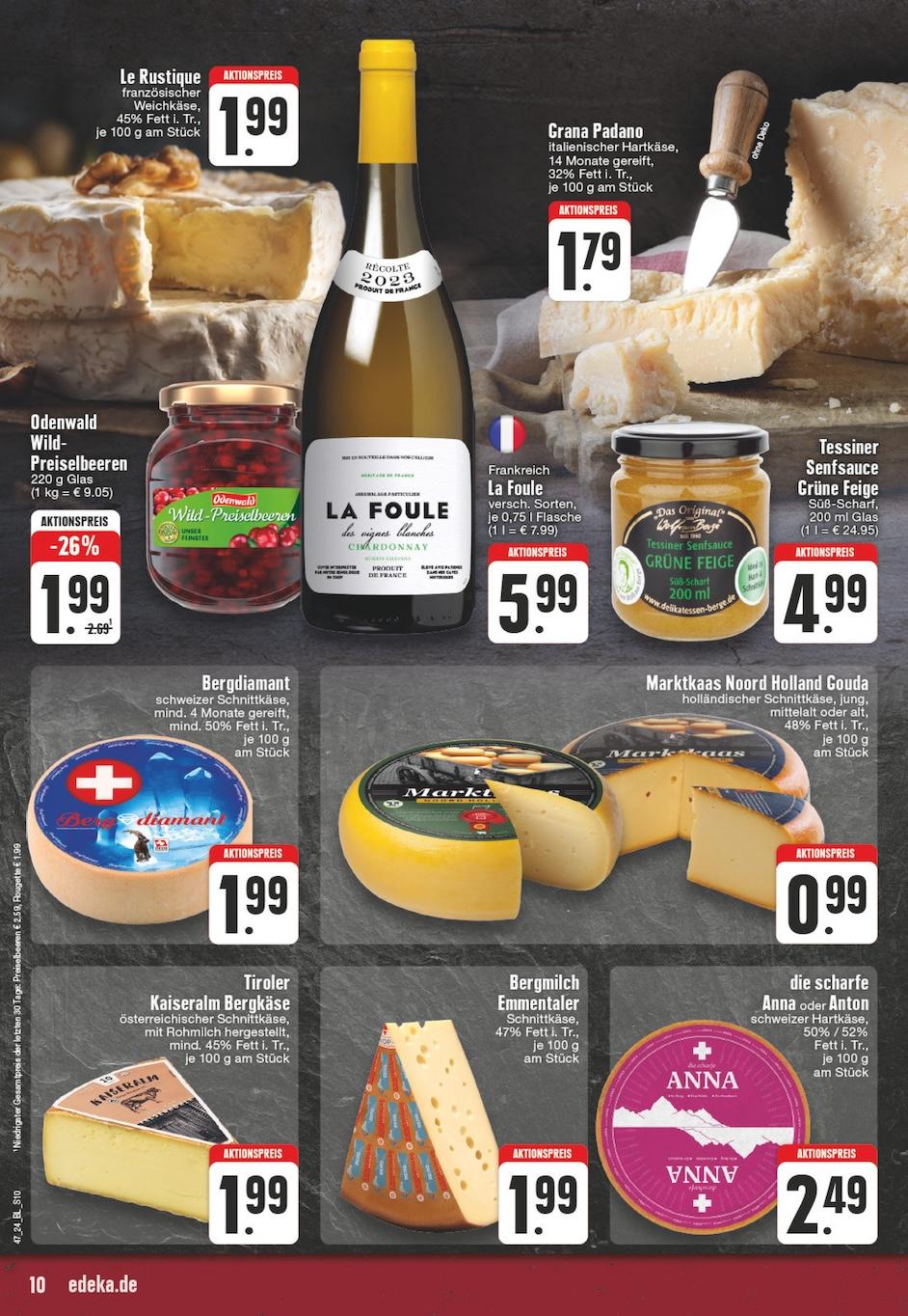 Edeka Prospekt ab Montag - Nordrhein - Westfalen Seite 10