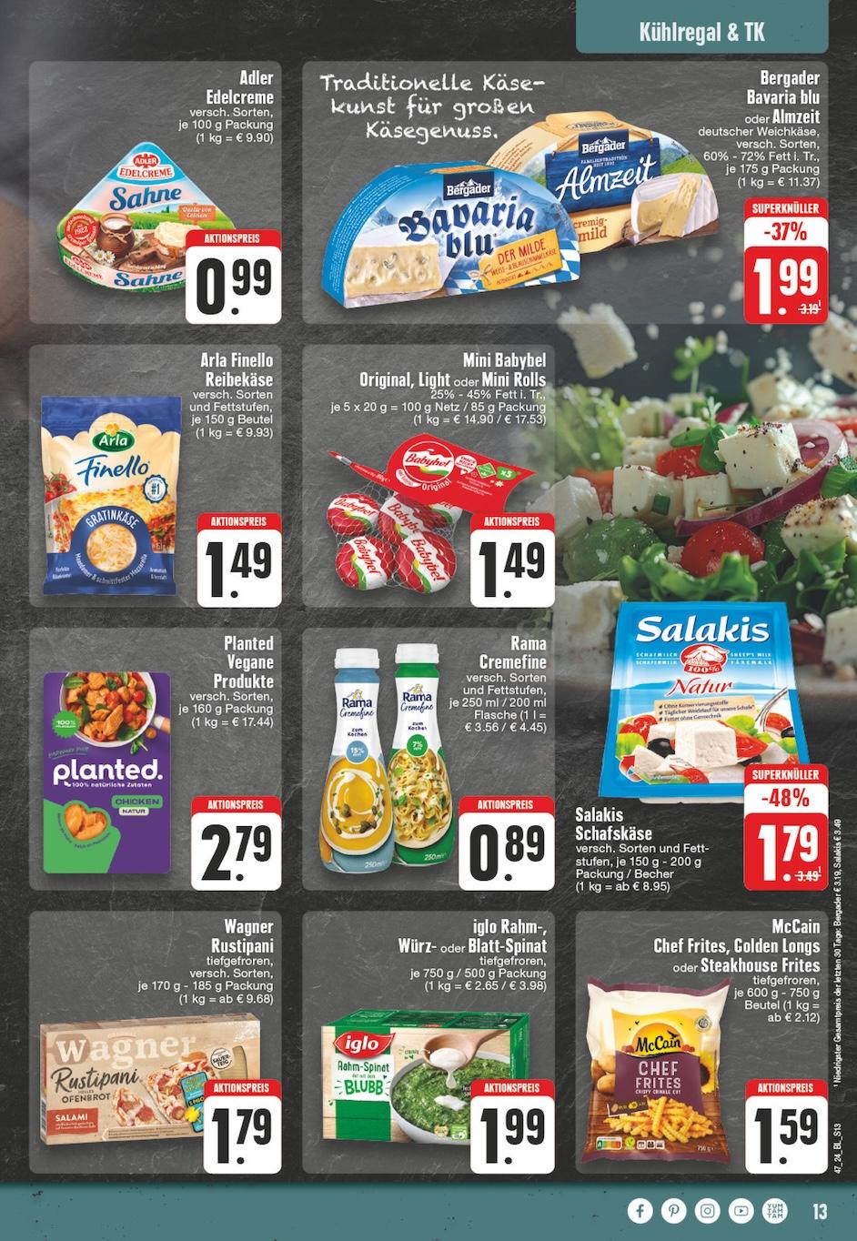 Edeka Prospekt ab Montag - Nordrhein - Westfalen Seite 13