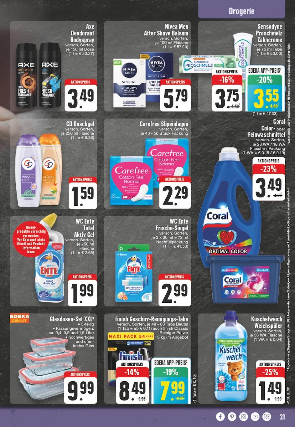 Edeka Prospekt ab Montag - Nordrhein - Westfalen Seite 21