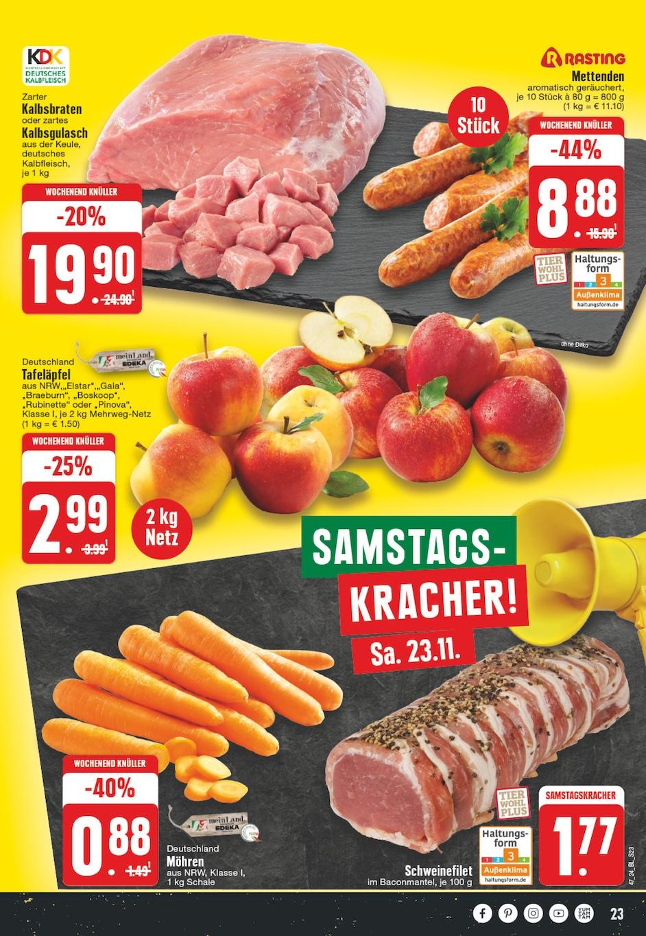 Edeka Prospekt ab Montag - Nordrhein - Westfalen Seite 23