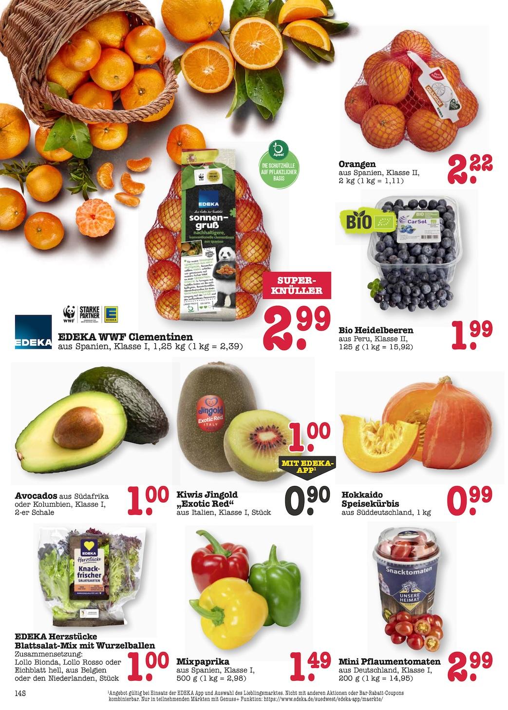 Edeka Prospekt ab Montag - Hessen Seite 14