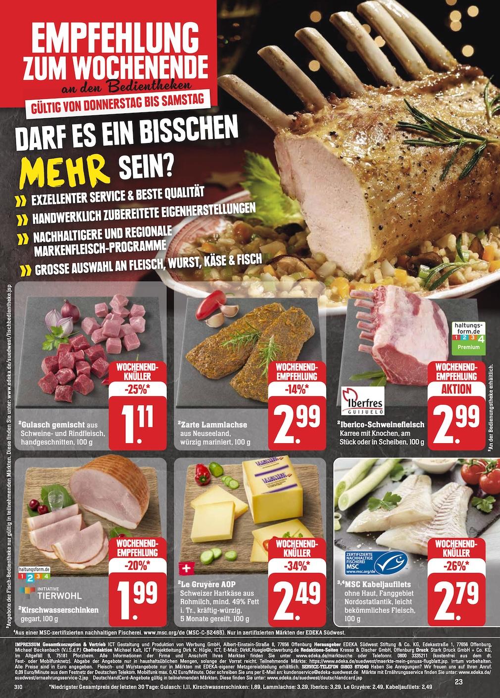 Edeka Prospekt ab Montag - Baden - Württemberg Seite 29