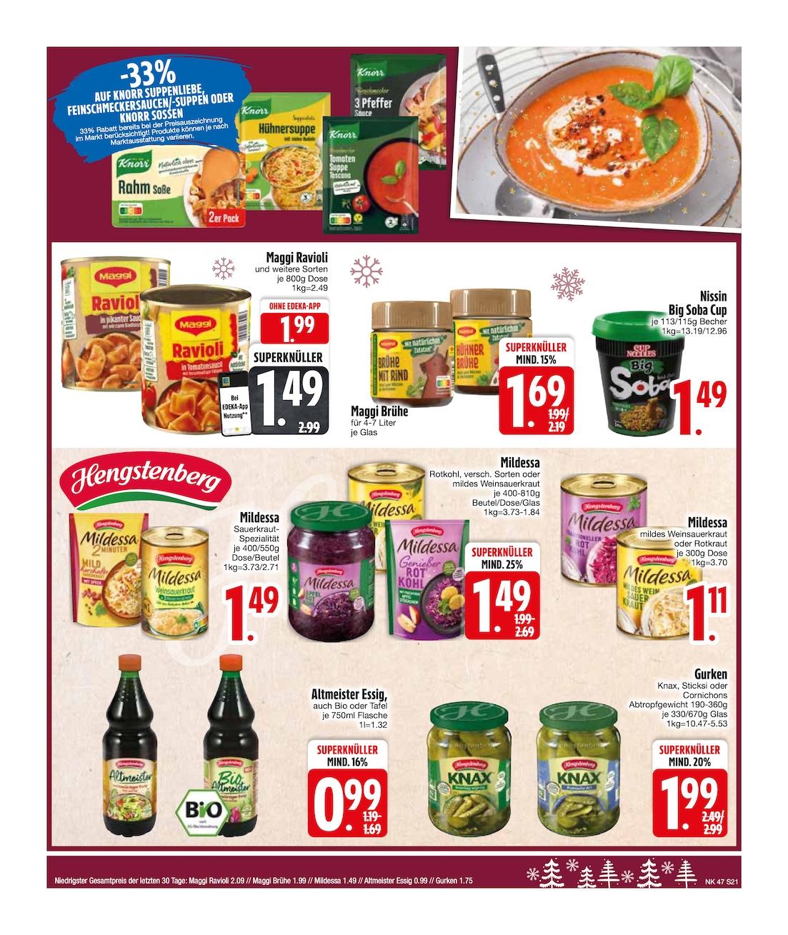 Edeka Prospekt ab Montag - Bayern Süd Seite 23