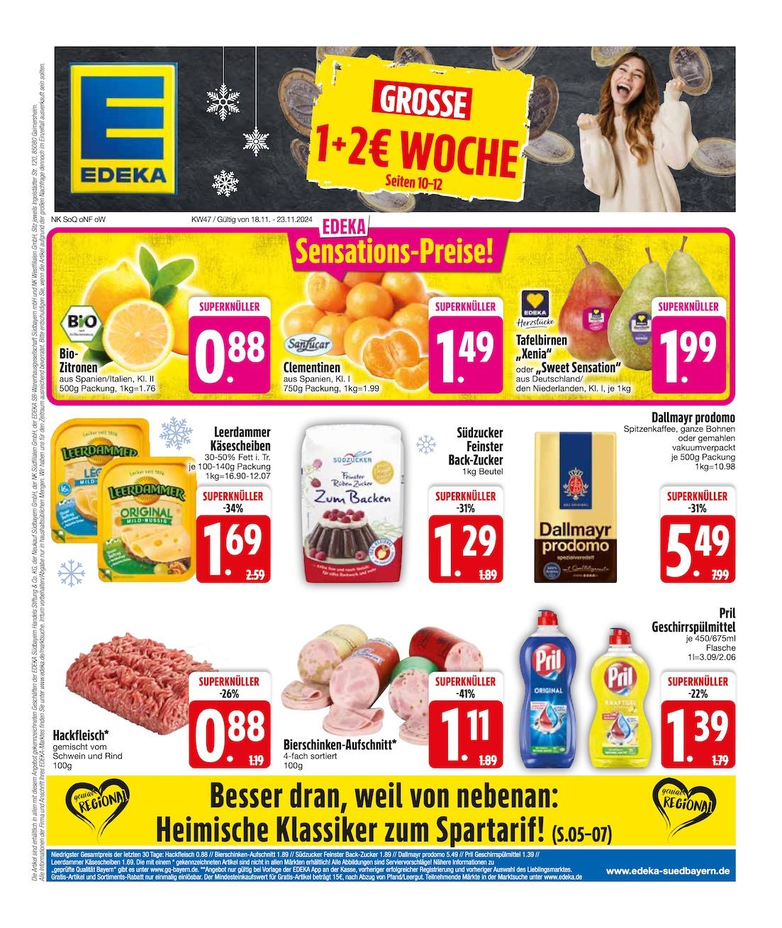 Edeka Prospekt ab Montag - Bayern Süd Seite 3