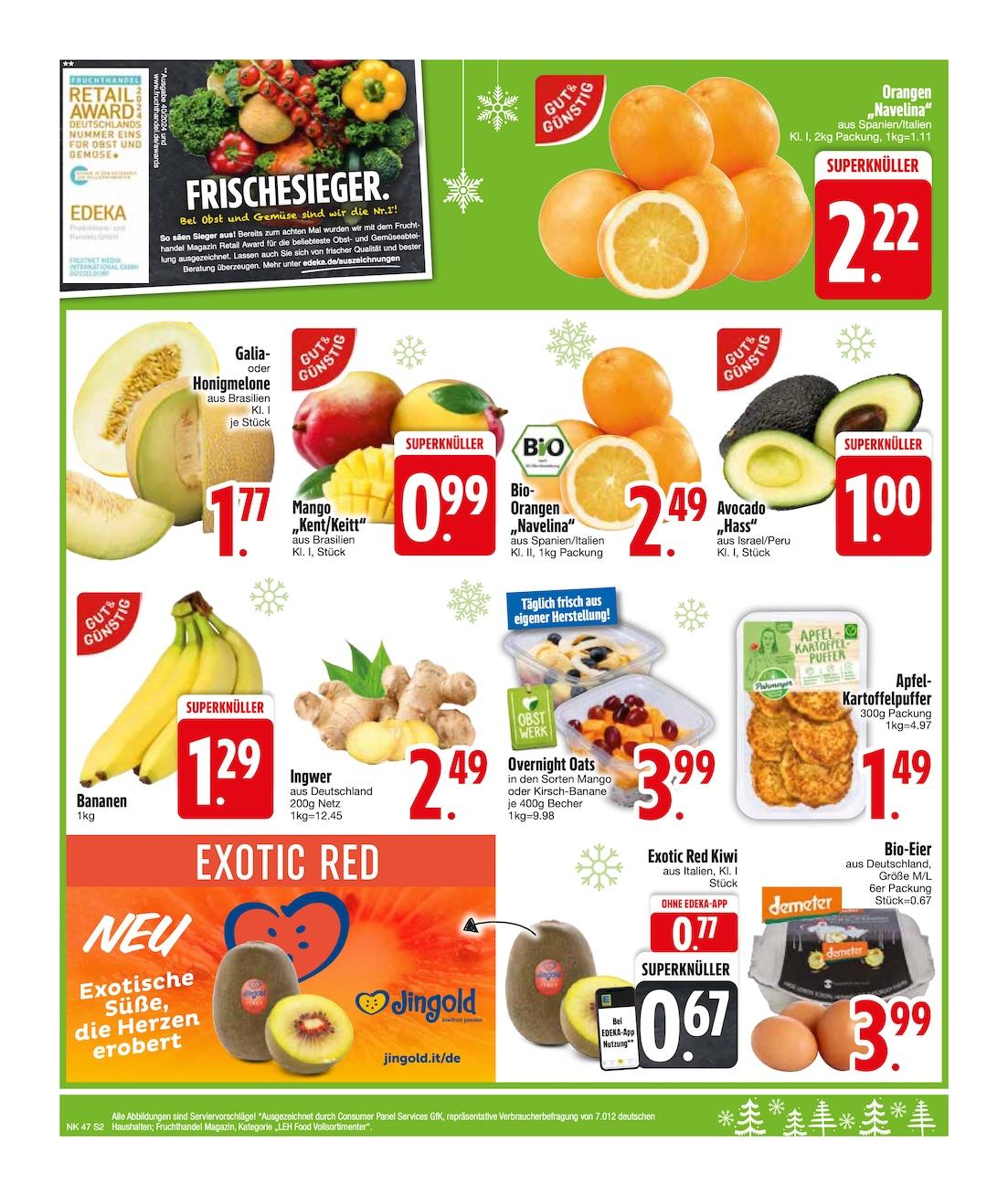 Edeka Prospekt ab Montag - Bayern Süd Seite 4