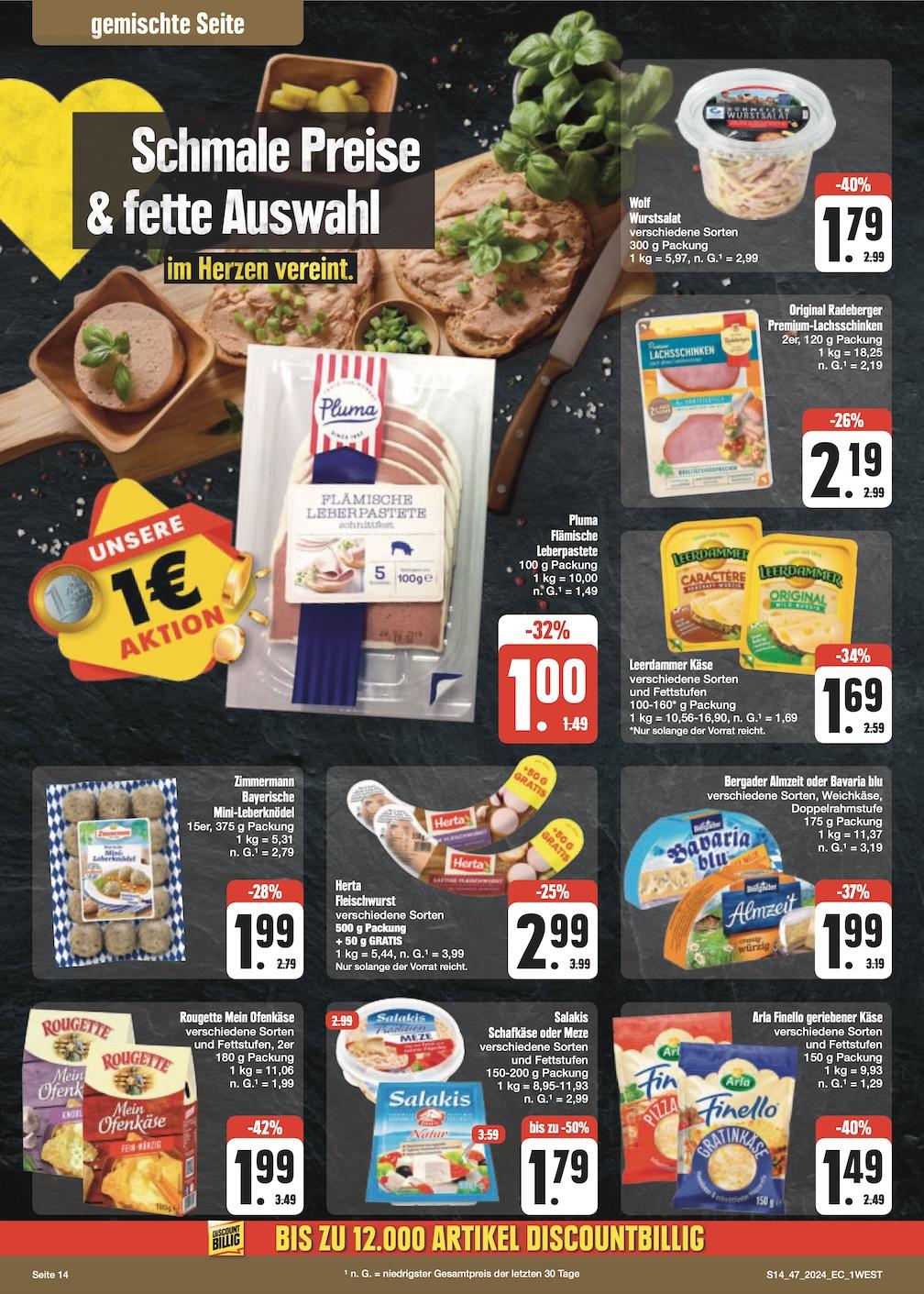 Edeka Prospekt ab Montag - Bayern Nord Seite 14