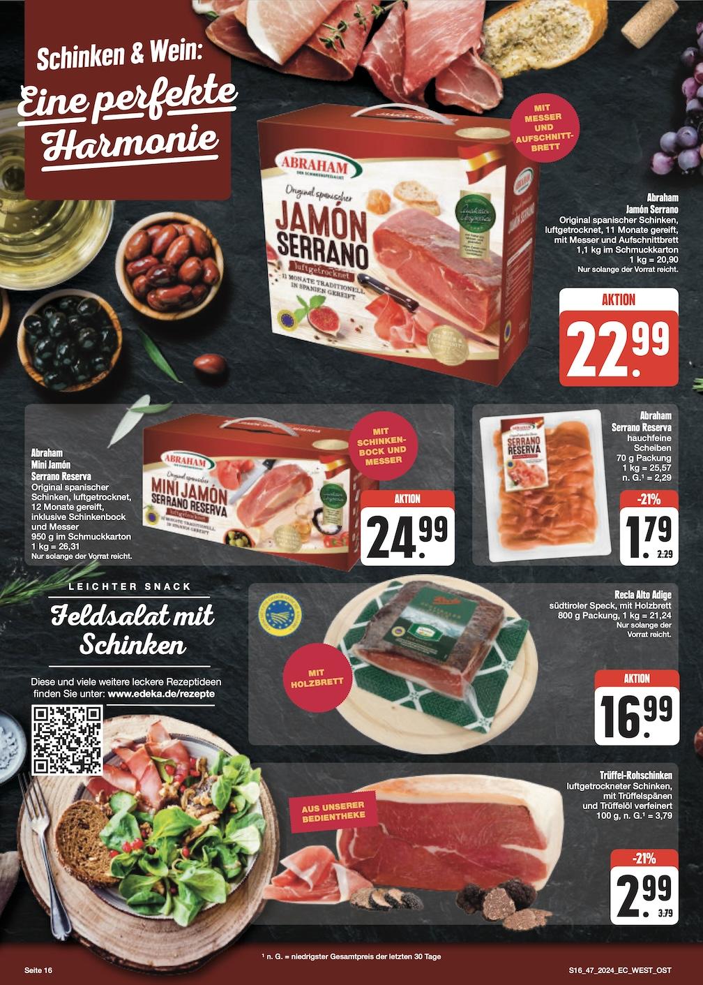 Edeka Prospekt ab Montag - Bayern Nord Seite 16