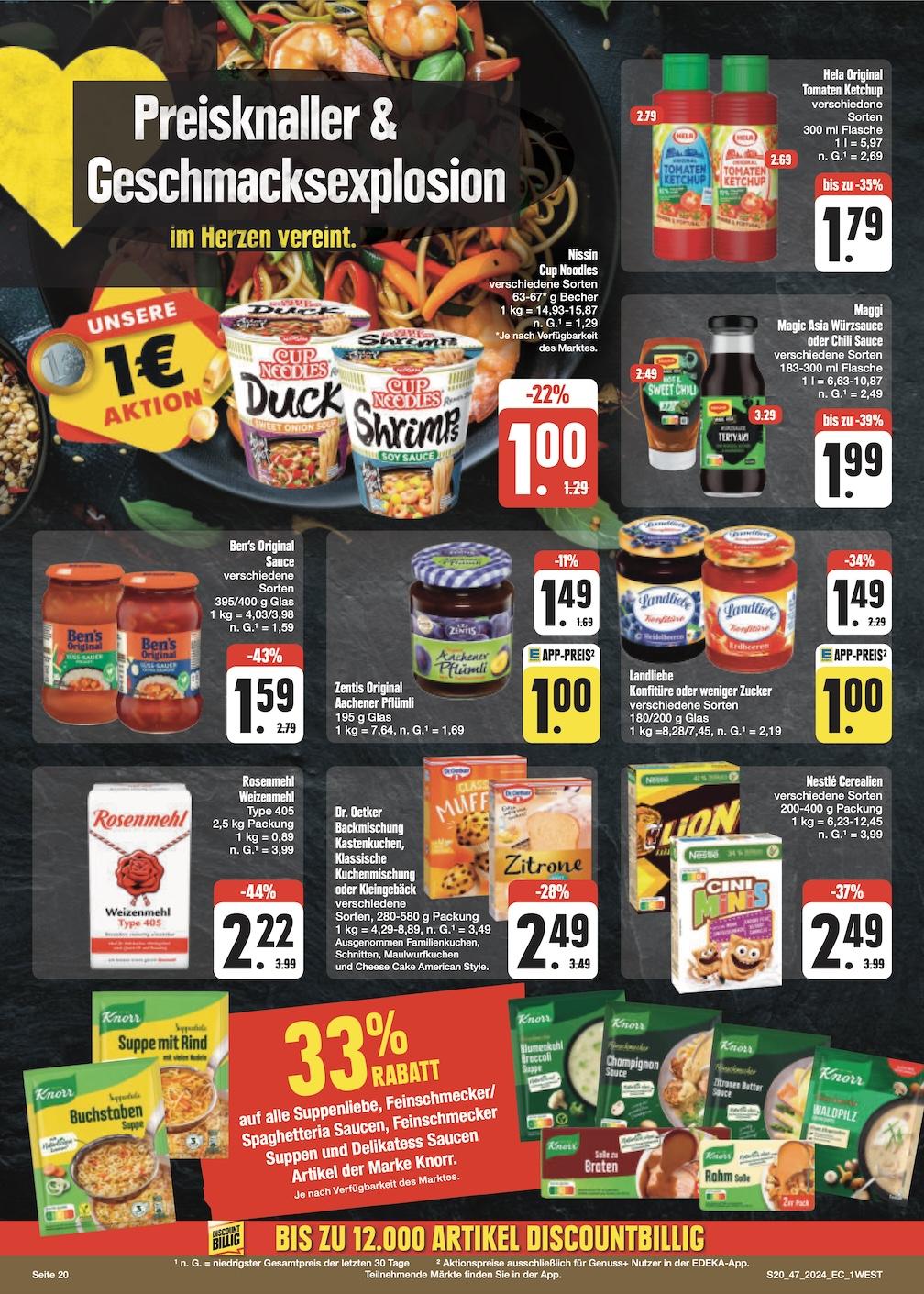 Edeka Prospekt ab Montag - Bayern Nord Seite 20