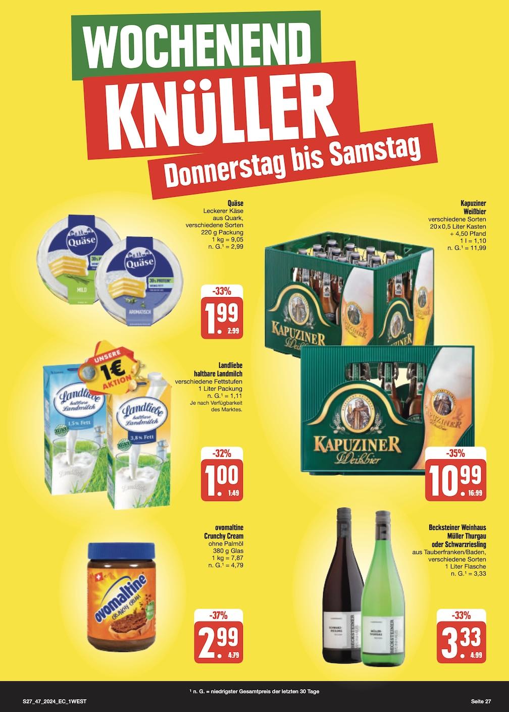 Edeka Prospekt ab Montag - Bayern Nord Seite 27