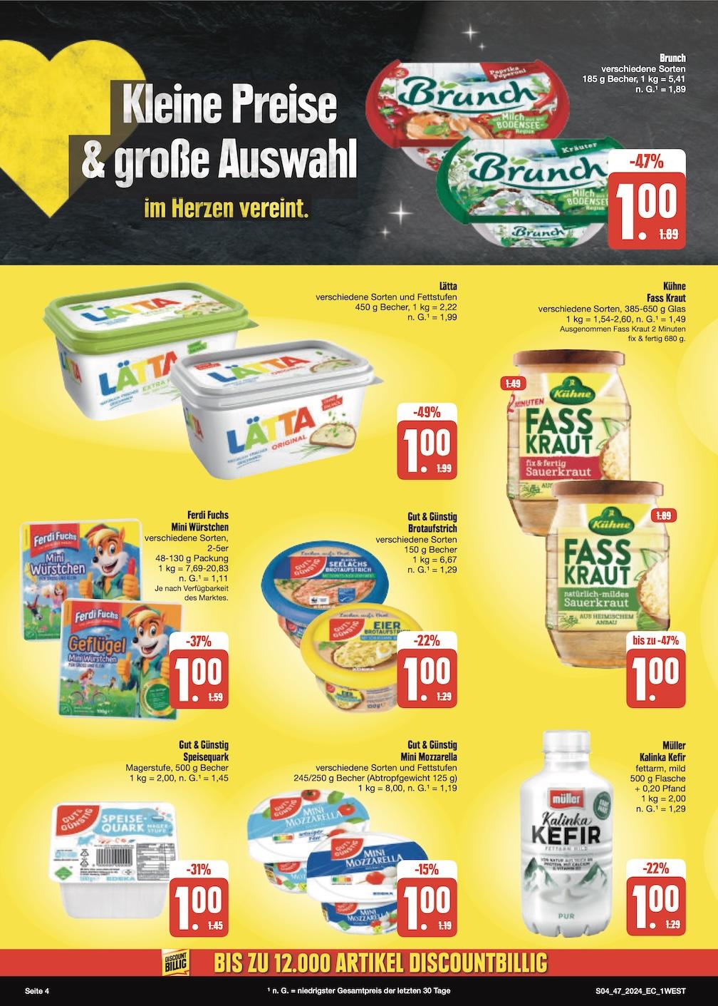 Edeka Prospekt ab Montag - Bayern Nord Seite 4