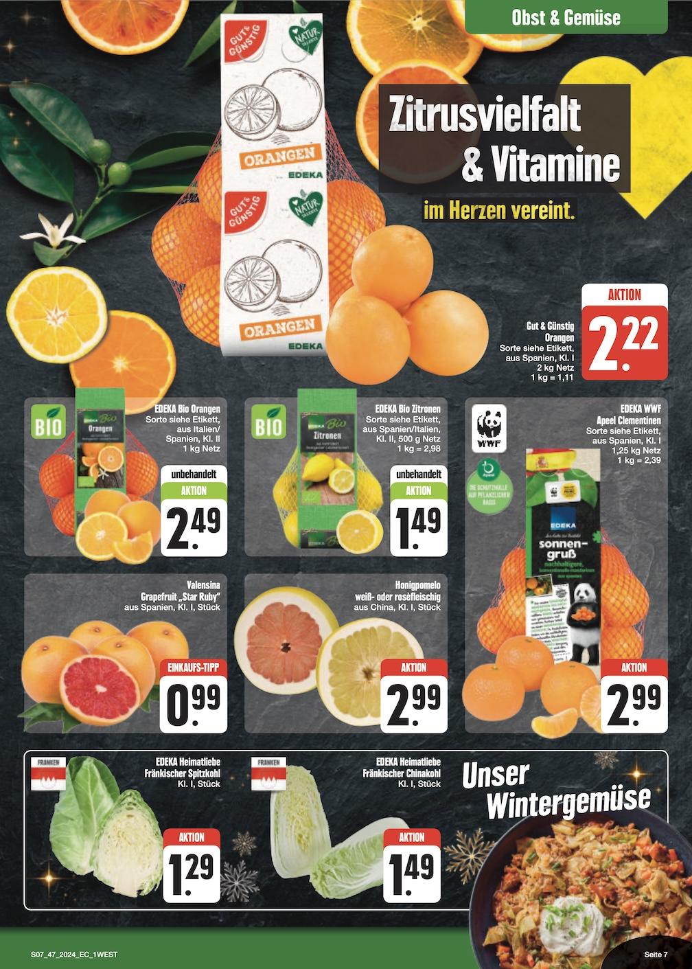 Edeka Prospekt ab Montag - Bayern Nord Seite 7