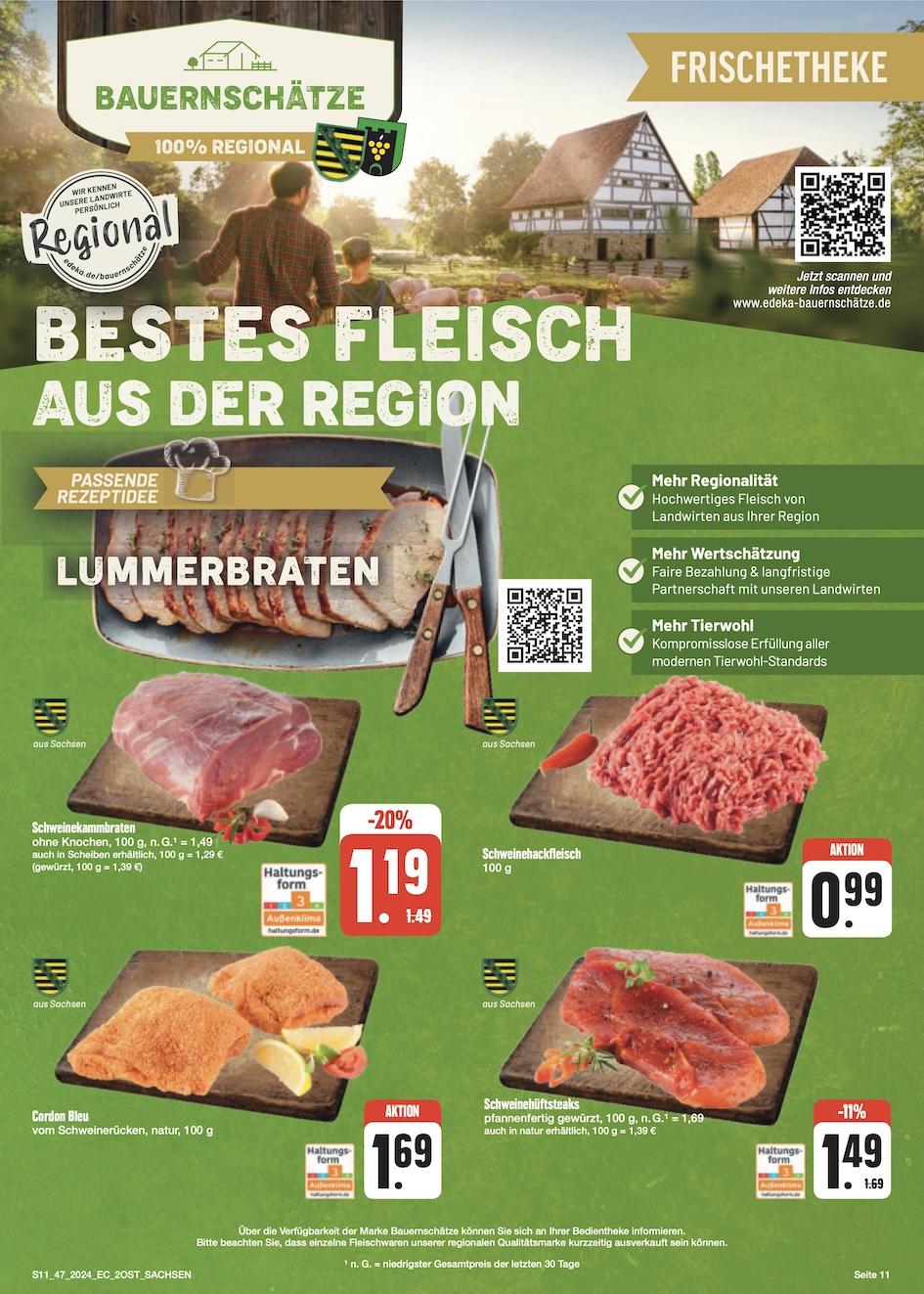 Edeka Prospekt ab Montag - Sachsen Seite 11