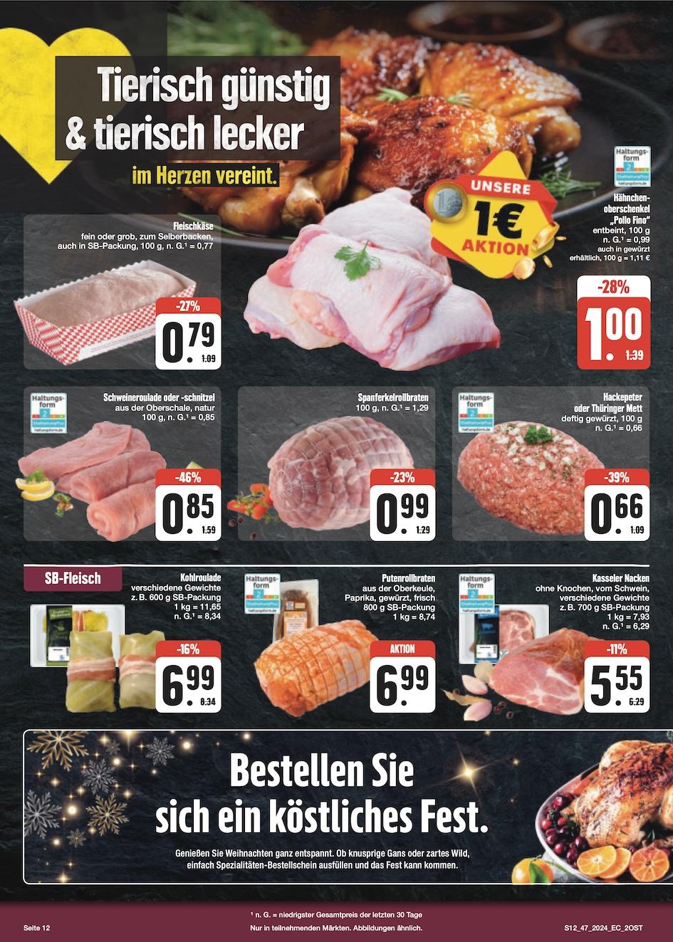Edeka Prospekt ab Montag - Sachsen Seite 12
