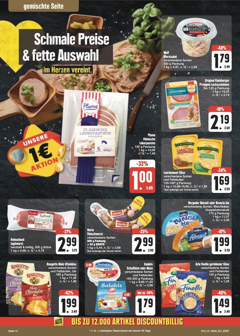 Edeka Prospekt ab Montag - Sachsen Seite 14