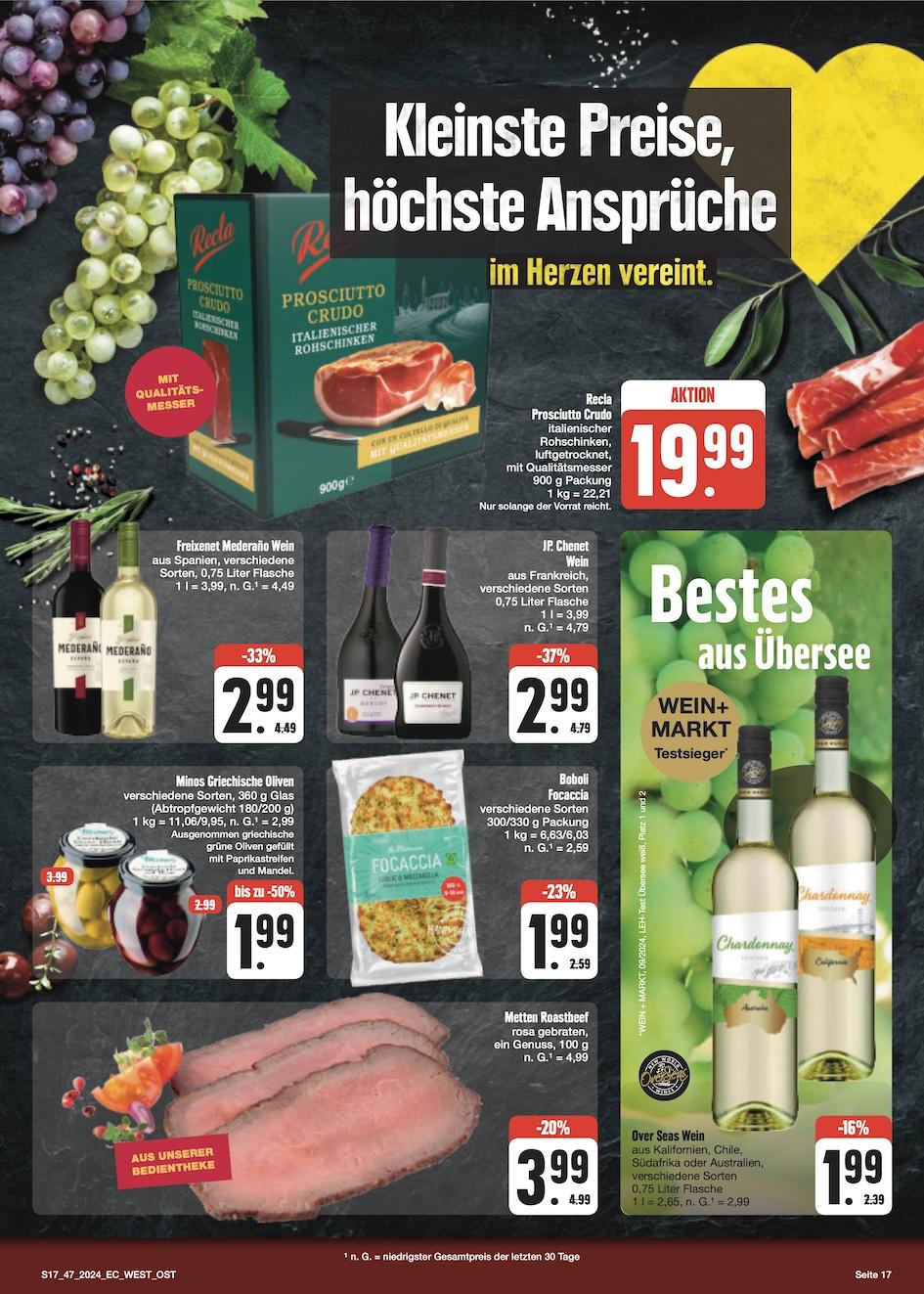 Edeka Prospekt ab Montag - Sachsen Seite 17