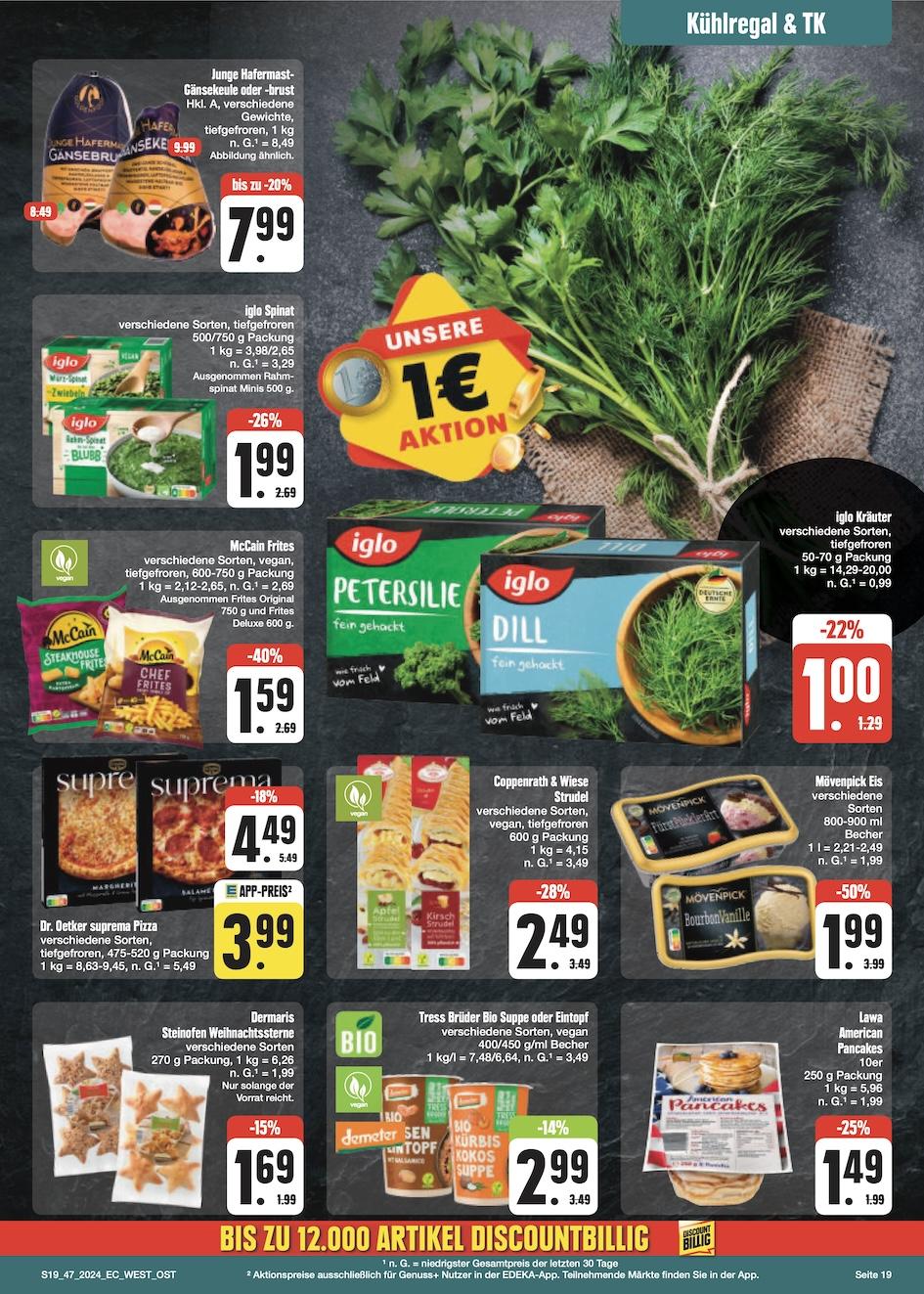Edeka Prospekt ab Montag - Sachsen Seite 19