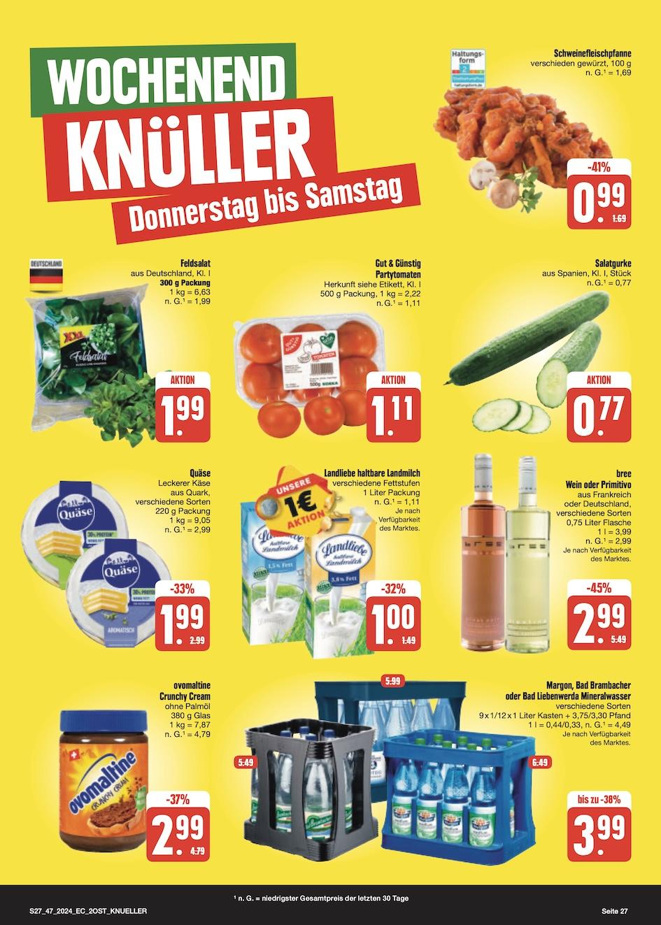 Edeka Prospekt ab Montag - Sachsen Seite 27