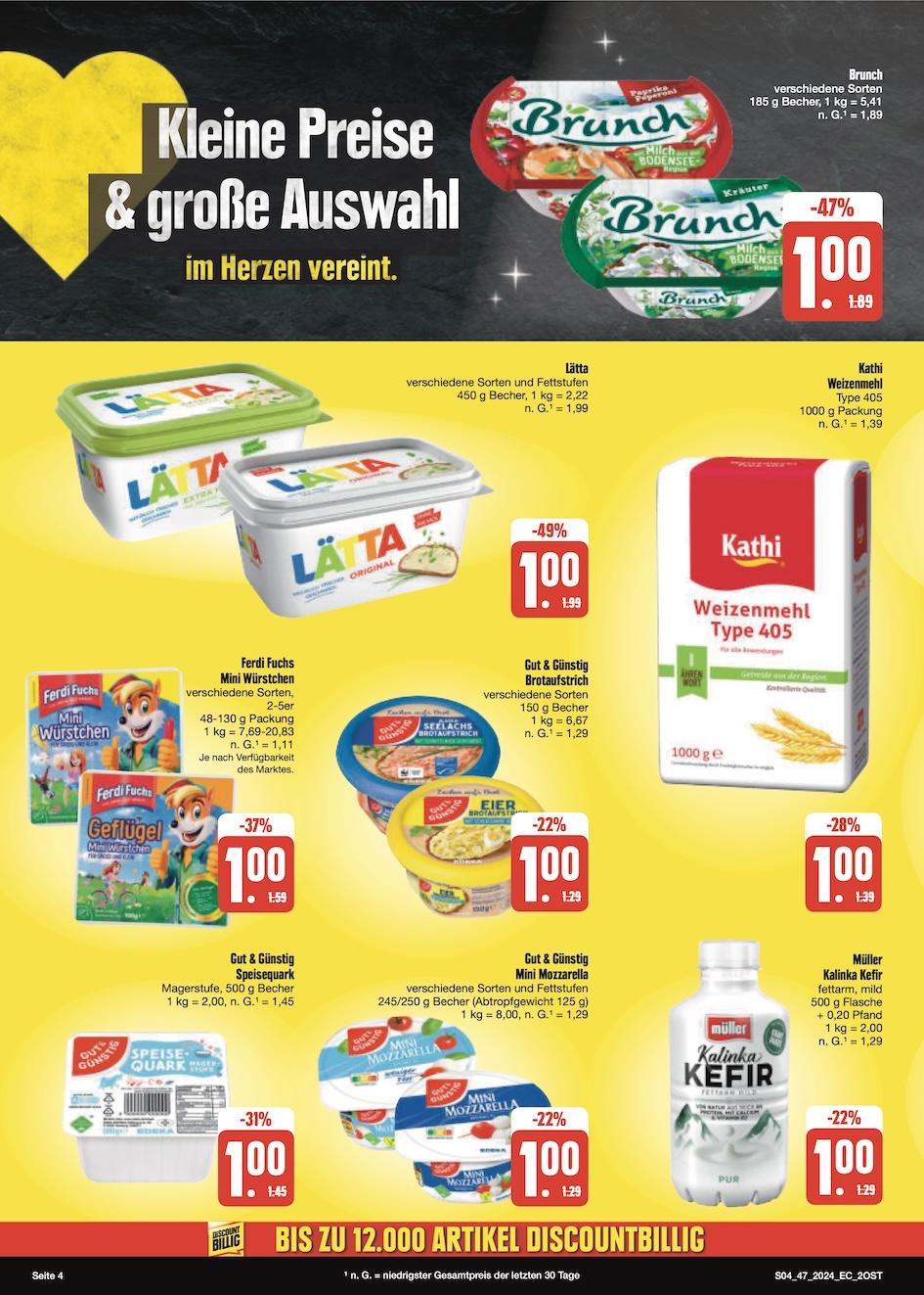Edeka Prospekt ab Montag - Sachsen Seite 4