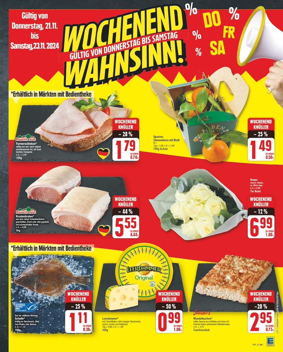 Edeka Prospekt ab Montag - Berlin Seite 15