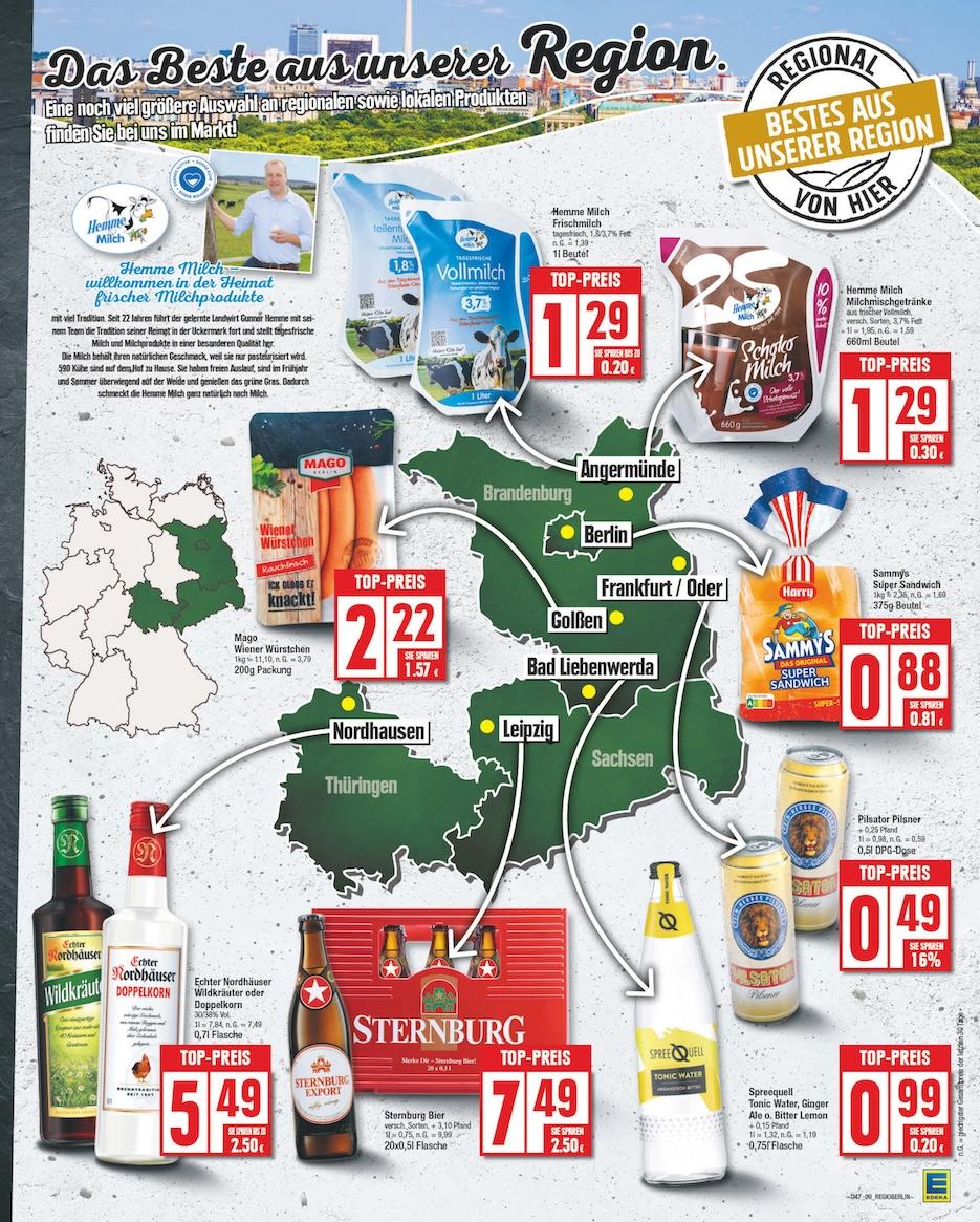 Edeka Prospekt ab Montag - Berlin Seite 9