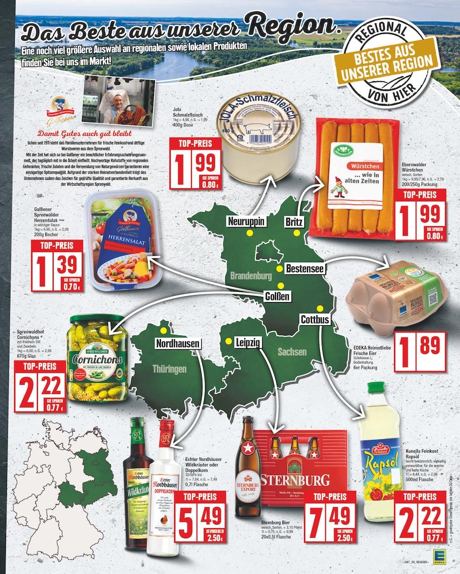 Edeka Prospekt ab Montag - Brandenburg Seite 11